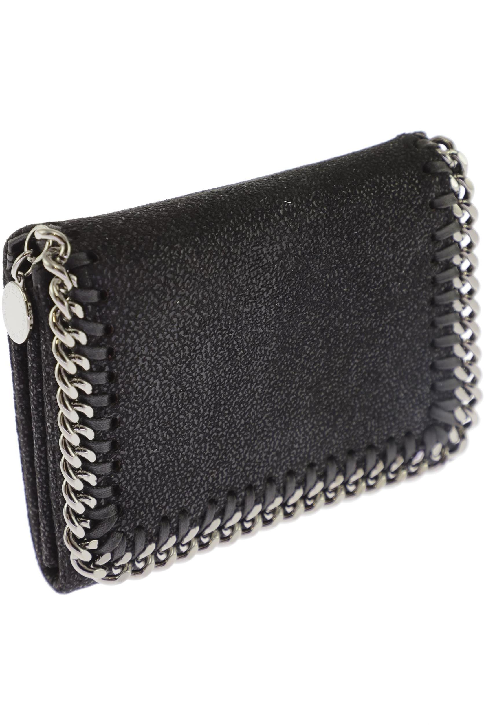 

Stella McCartney Damen Portemonnaie, schwarz, Gr.