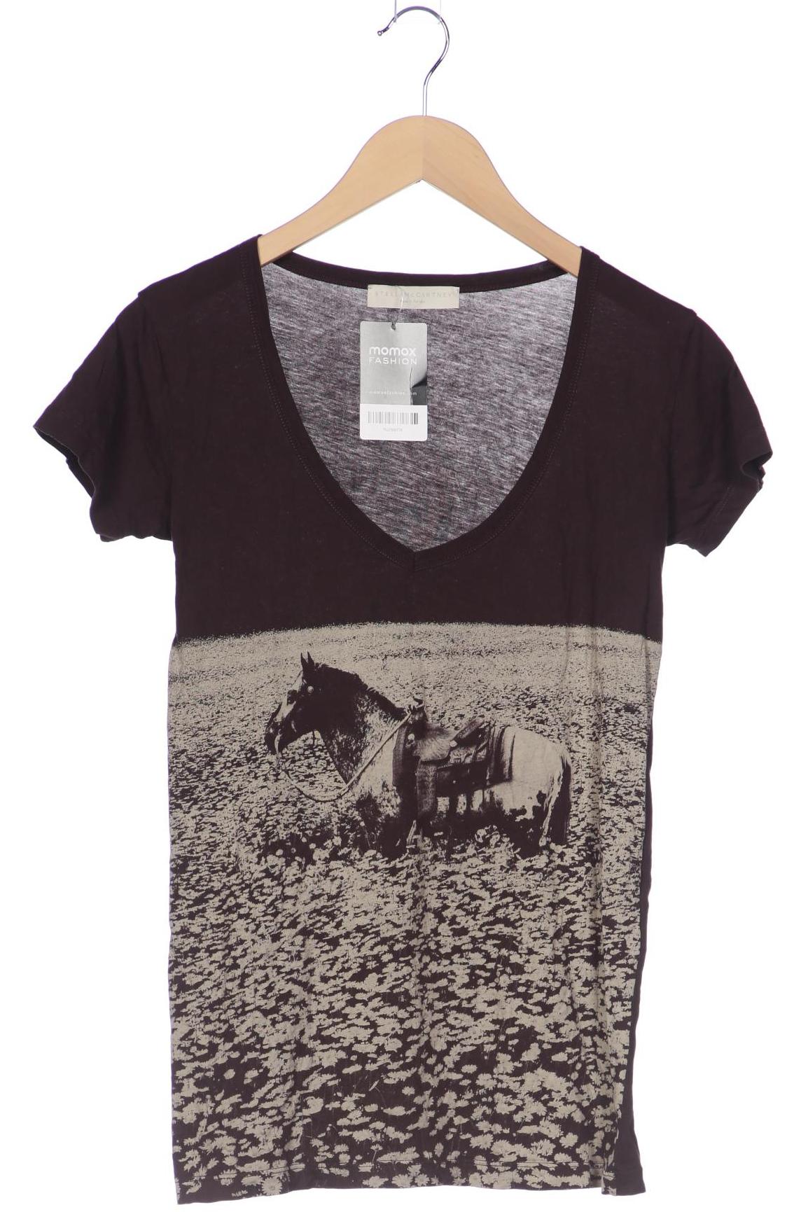 

Stella McCartney Damen T-Shirt, braun, Gr. 40