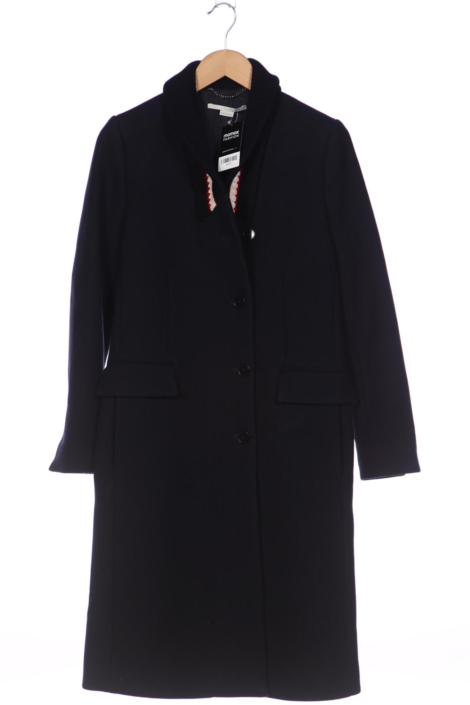 

Stella McCartney Damen Mantel, marineblau, Gr. 40