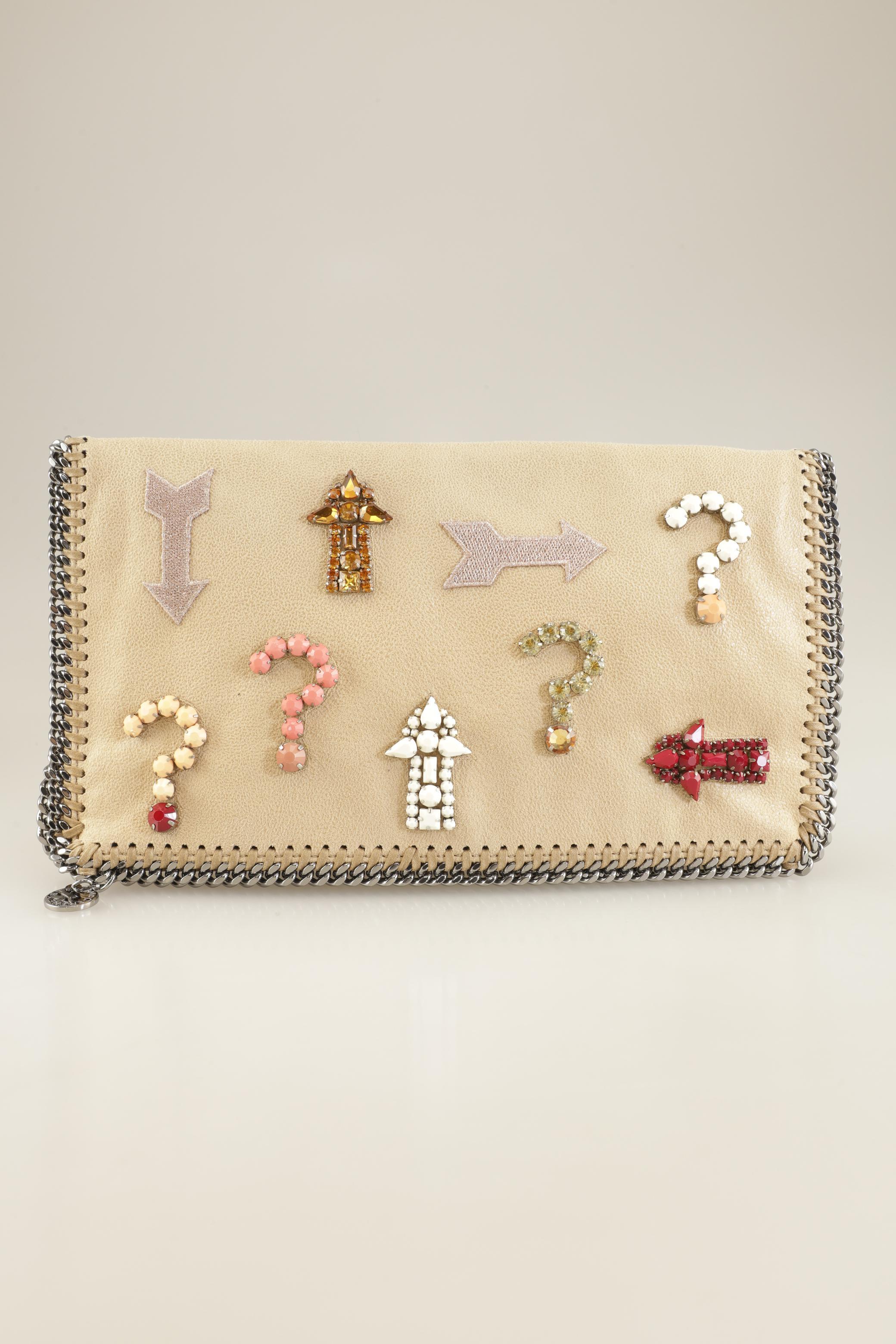 

Stella McCartney Damen Handtasche, beige, Gr.