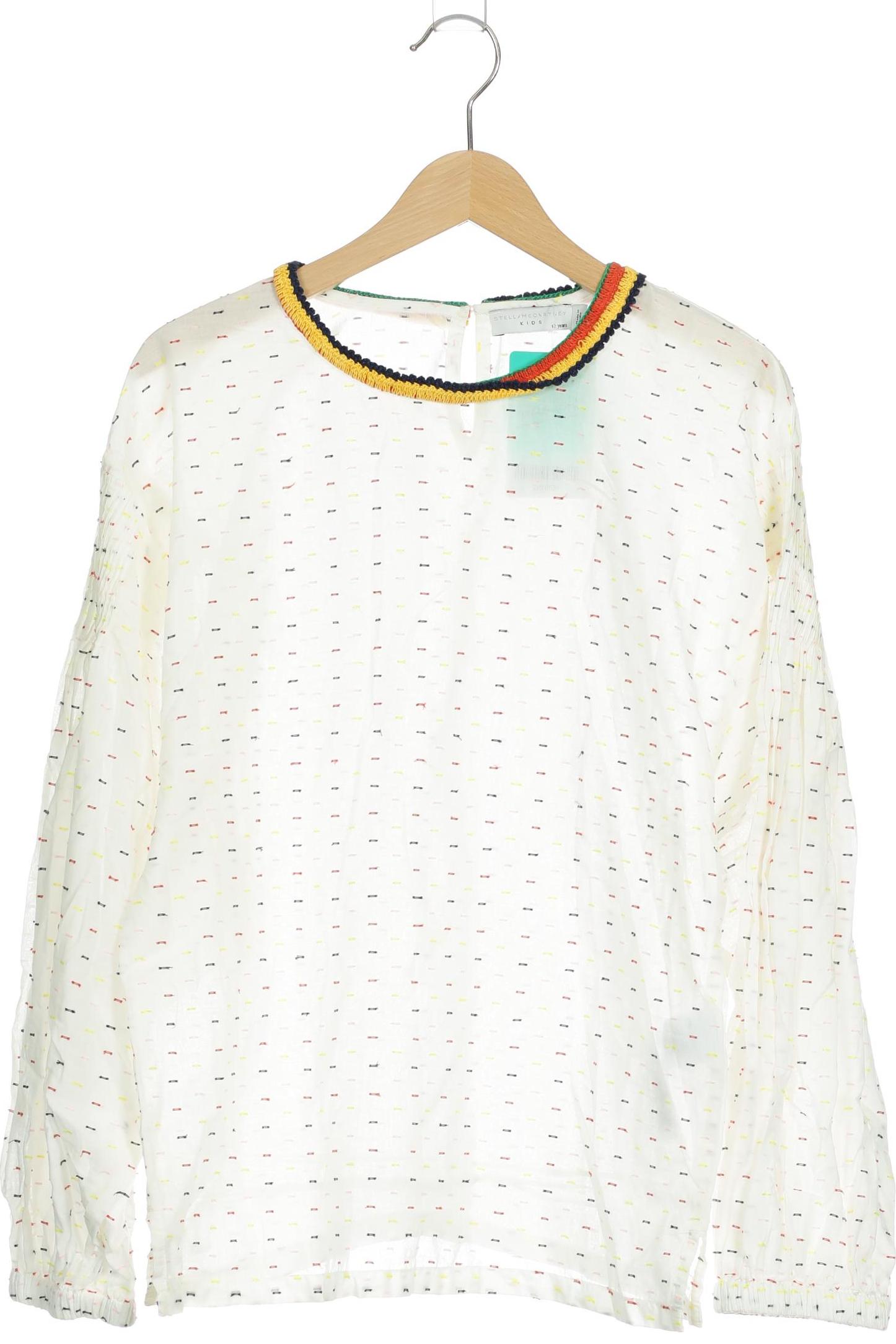 

Stella McCartney Damen Bluse, weiß, Gr. 152