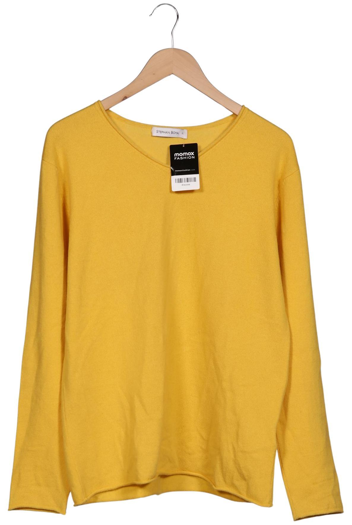 

Stephan Boya Damen Pullover, gelb, Gr. 38