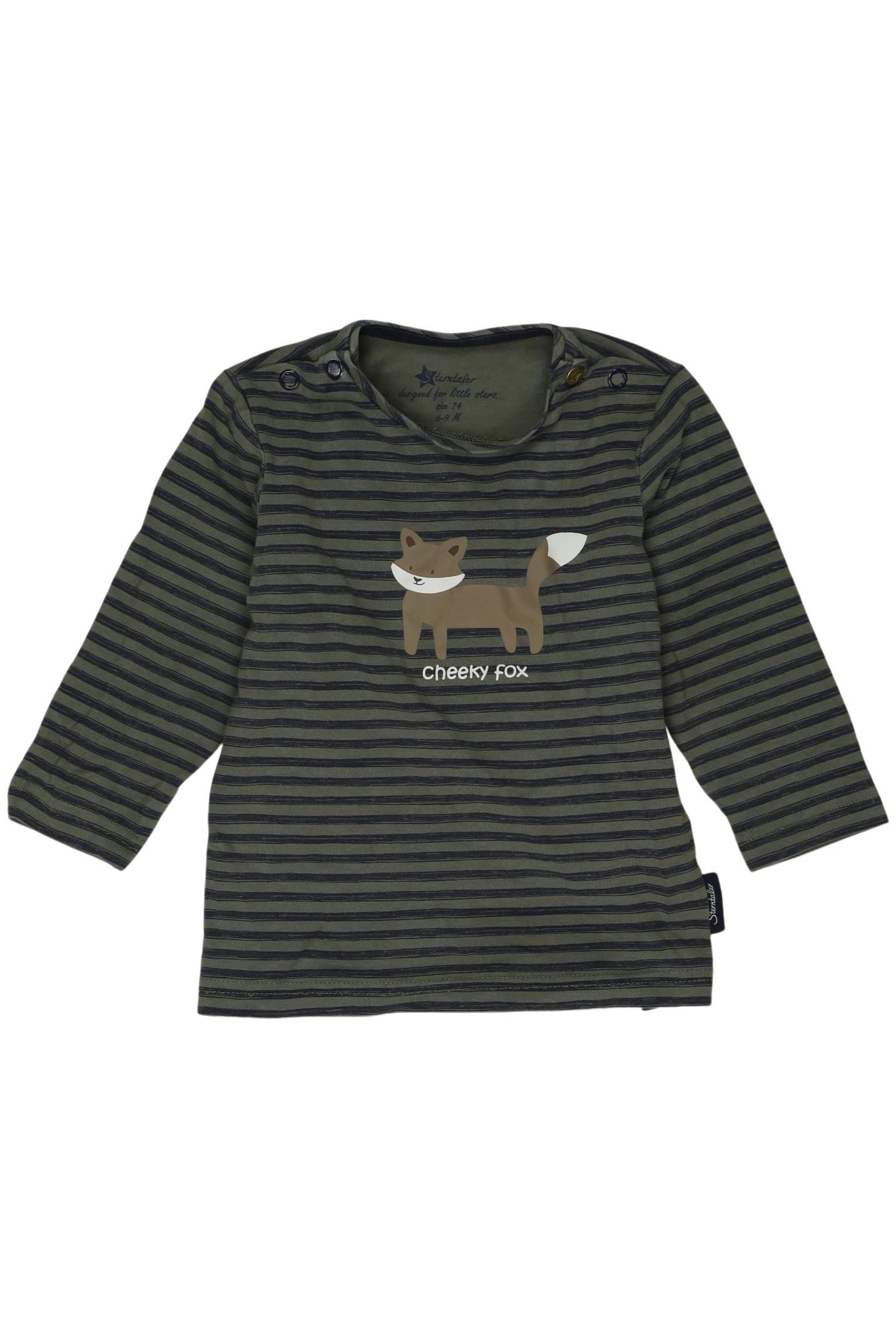 

Sterntaler Jungen Langarmshirt, grün, Gr. 74