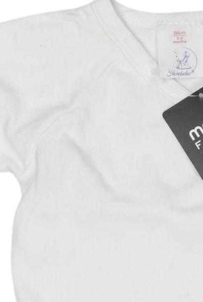 Thumbnail - Sterntaler Jungen Strampler, weiß, Gr. 56