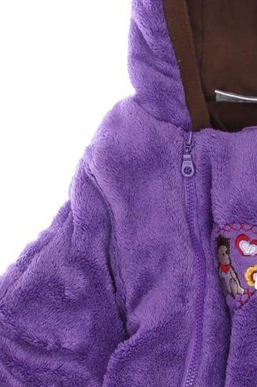 Thumbnail - Sterntaler Mädchen Schneeanzug, flieder, Gr. 56