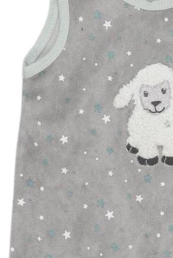 Thumbnail - Sterntaler Mädchen Strampler, grau, Gr. 50