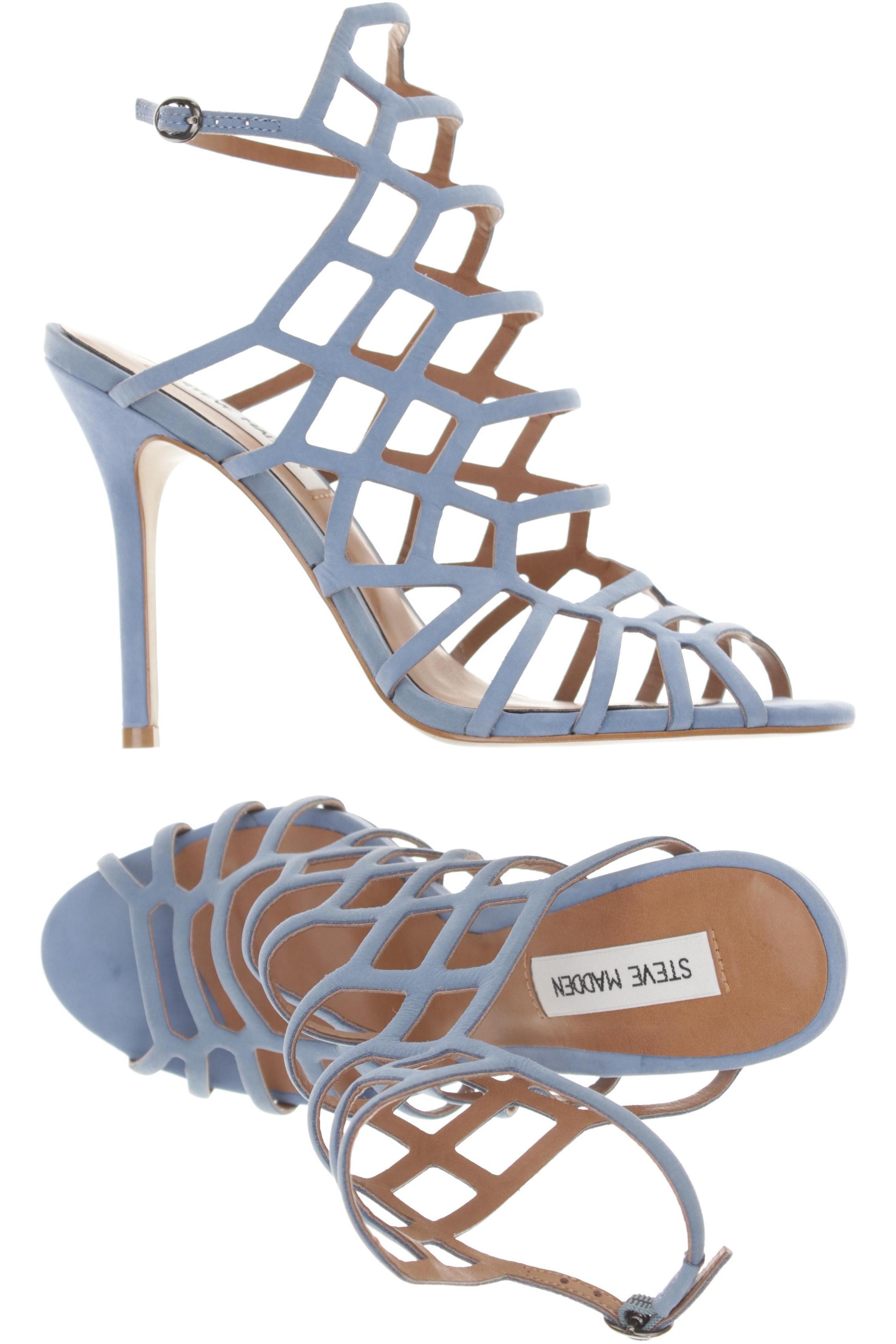 

Steve Madden Damen Sandale, blau, Gr. 8.5