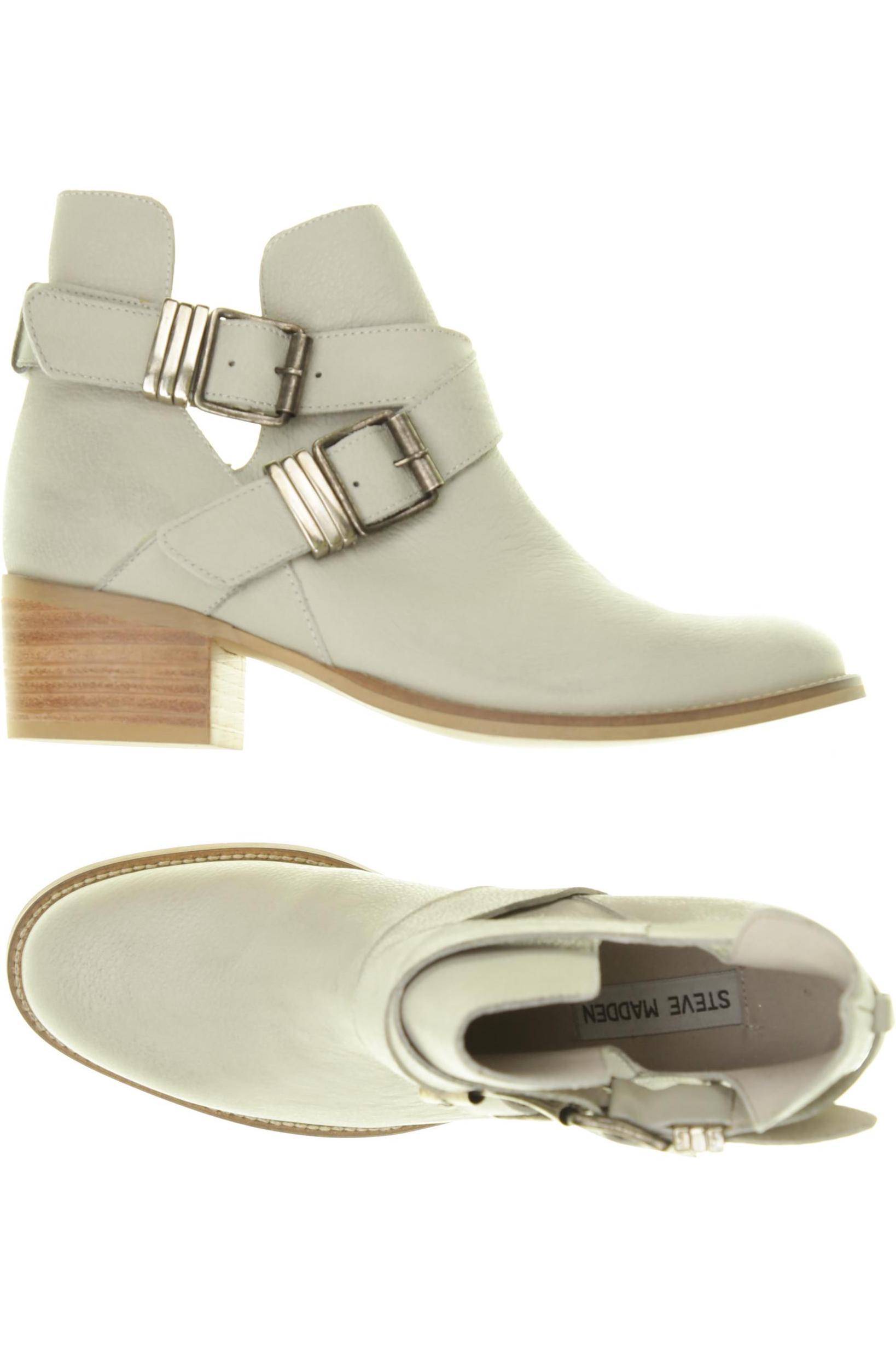 

Steve Madden Damen Stiefelette, weiß, Gr. 38