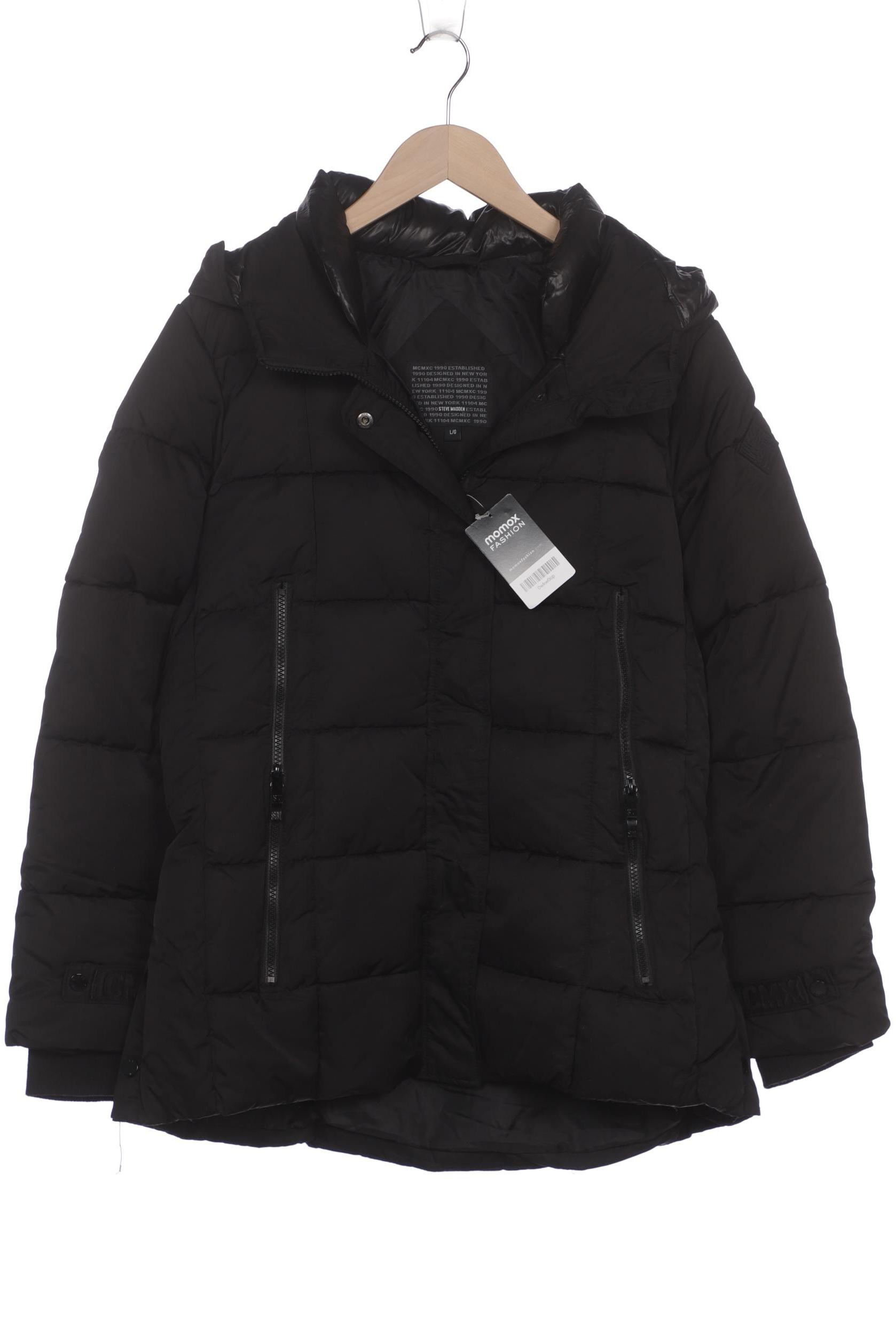 

Steve Madden Damen Jacke, schwarz, Gr. 42