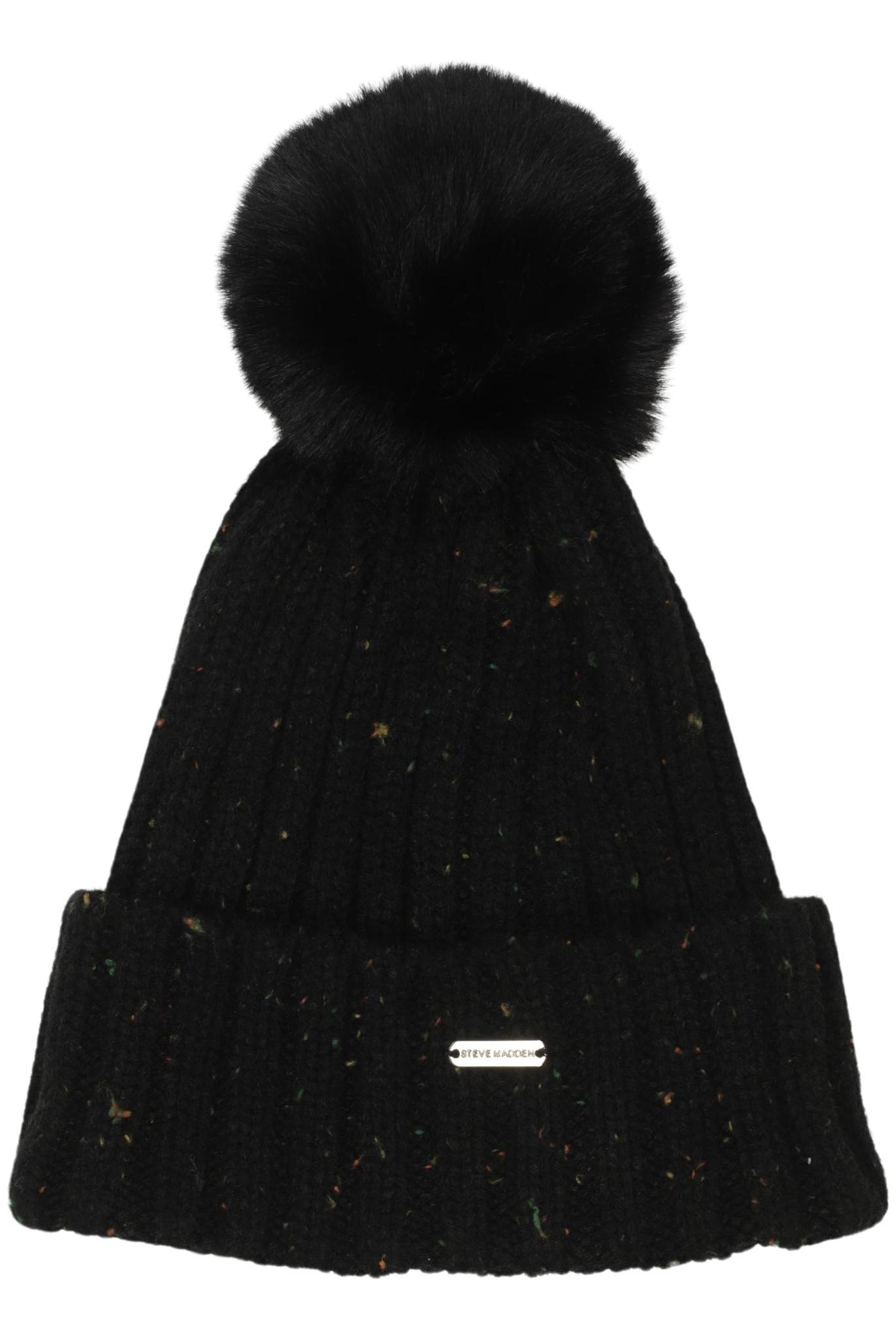 

Steve Madden Damen Hut/Mütze, schwarz, Gr. uni