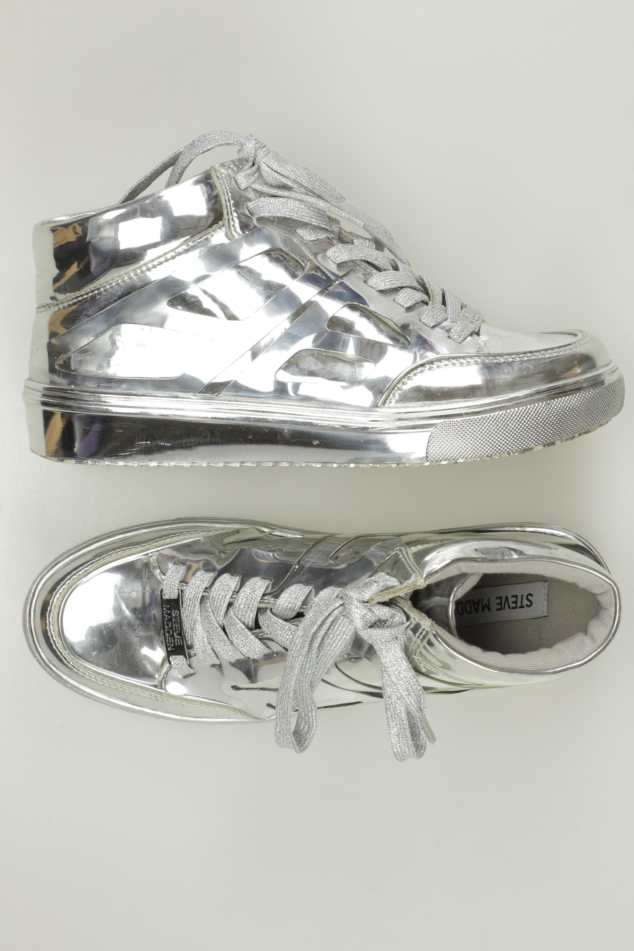 

Steve Madden Damen Sneakers, silber, Gr. 37