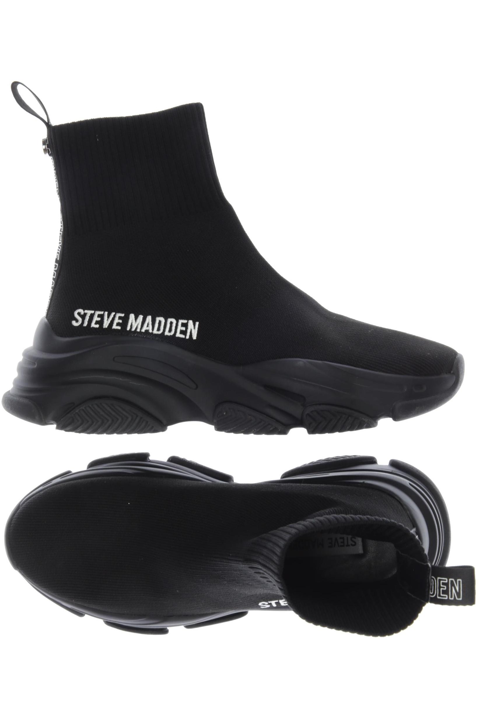 

Steve Madden Damen Sneakers, schwarz, Gr. 8