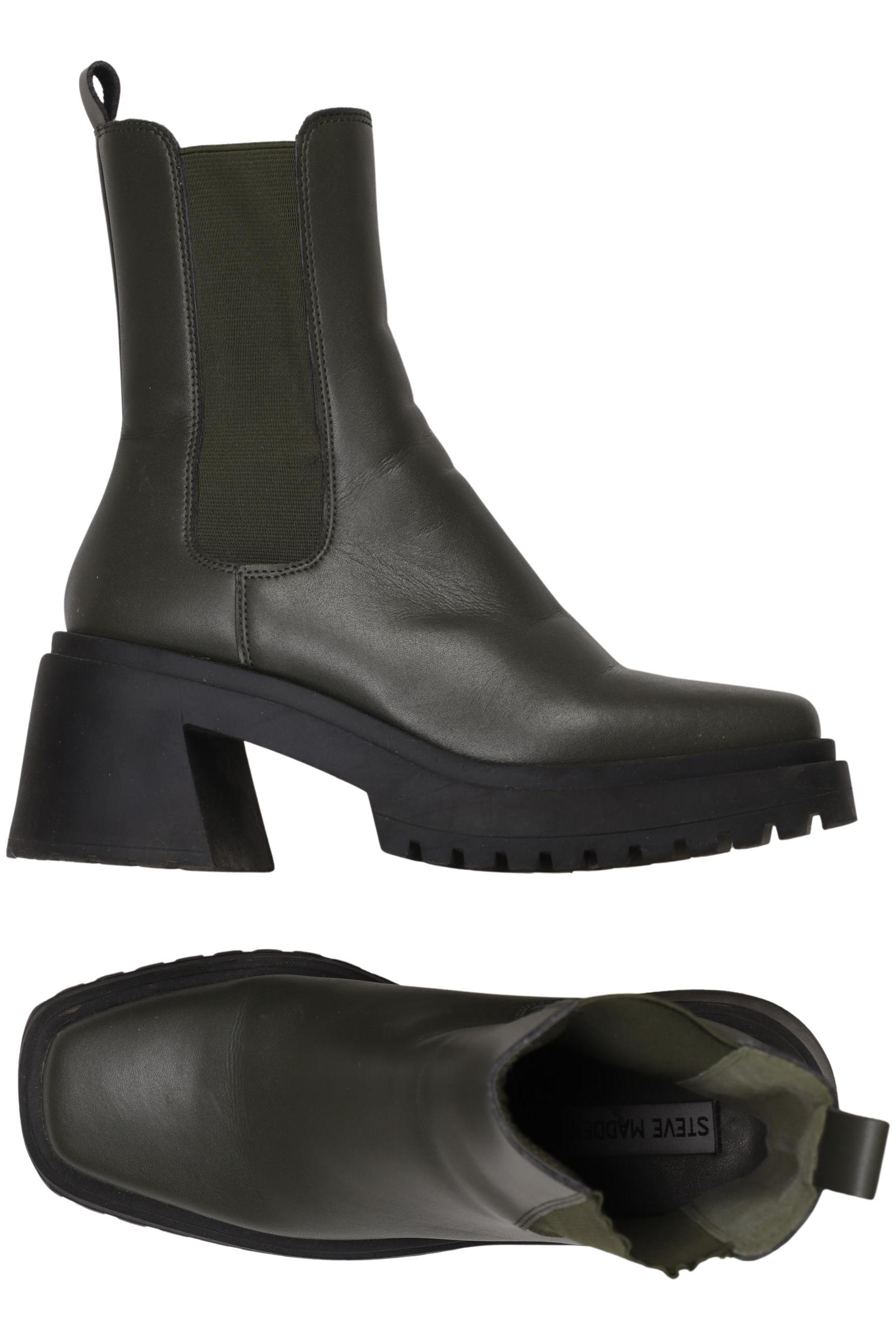 

Steve Madden Damen Stiefelette, grün, Gr. 38.5