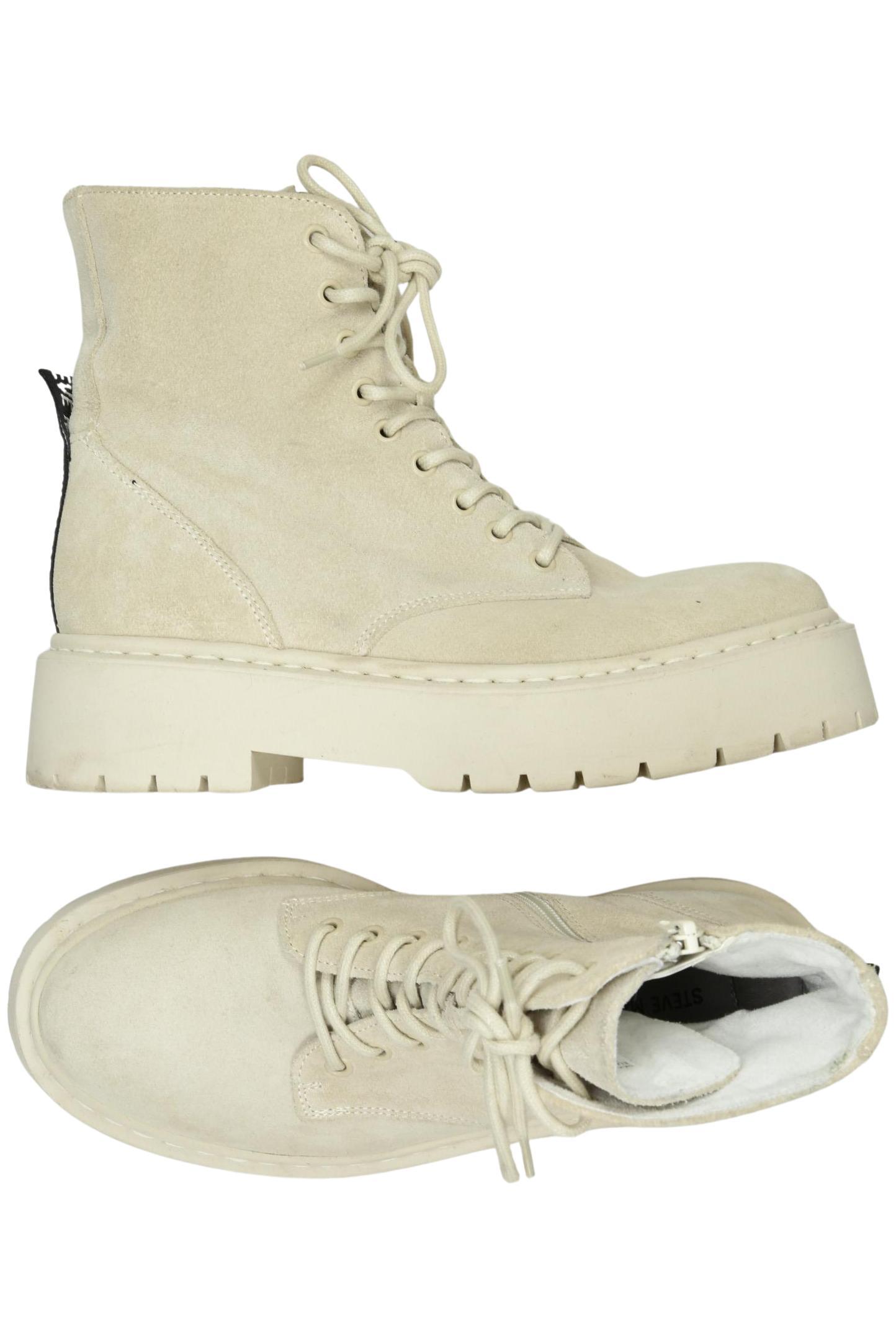 

Steve Madden Damen Stiefelette, cremeweiß, Gr. 39