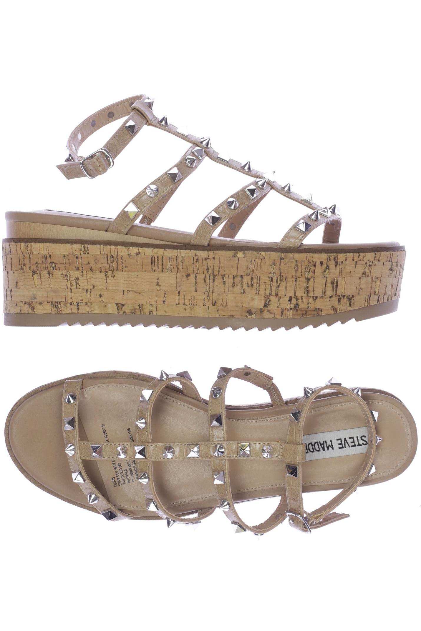 

Steve Madden Damen Sandale, beige, Gr. 39