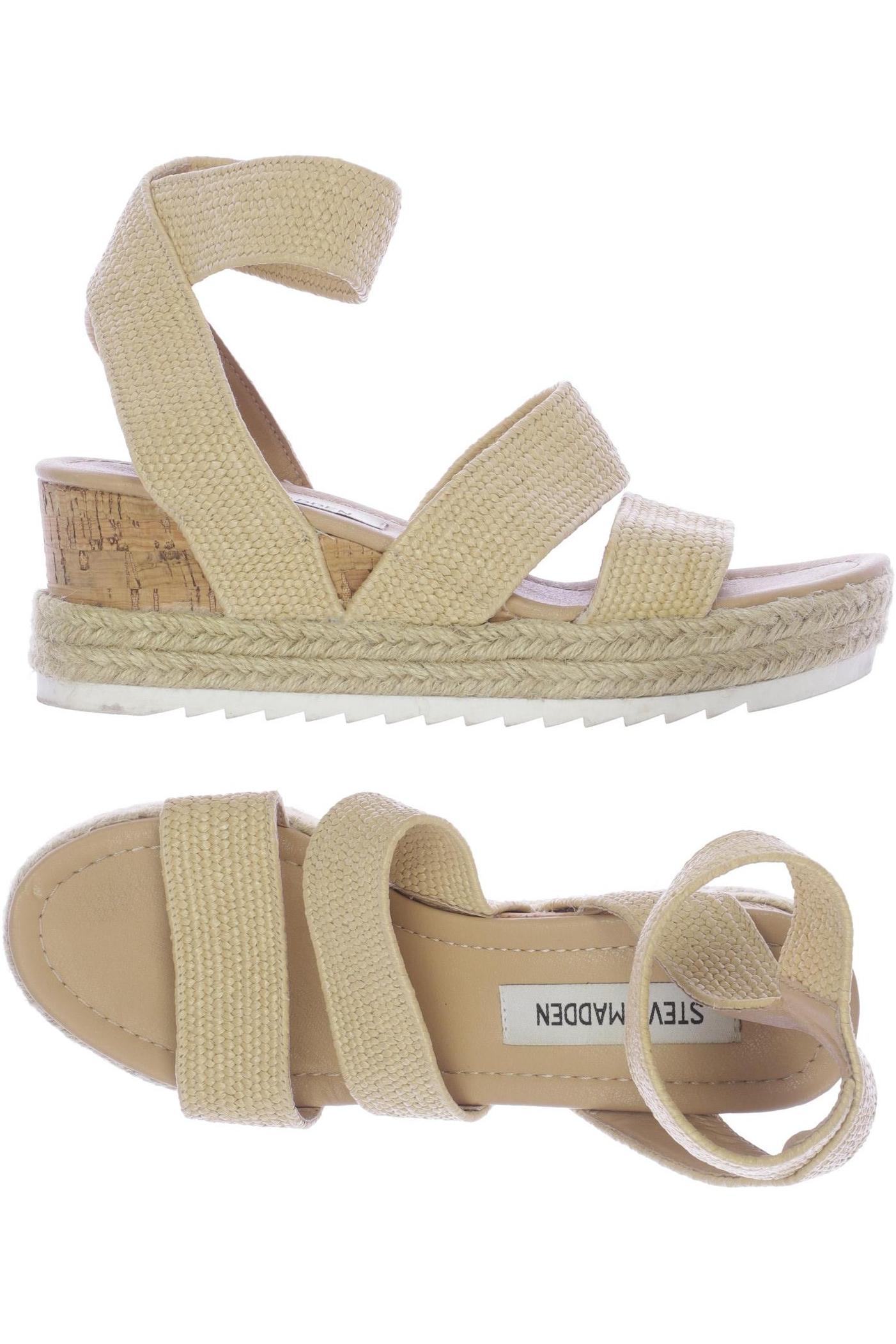 

Steve Madden Damen Sandale, beige, Gr. 6