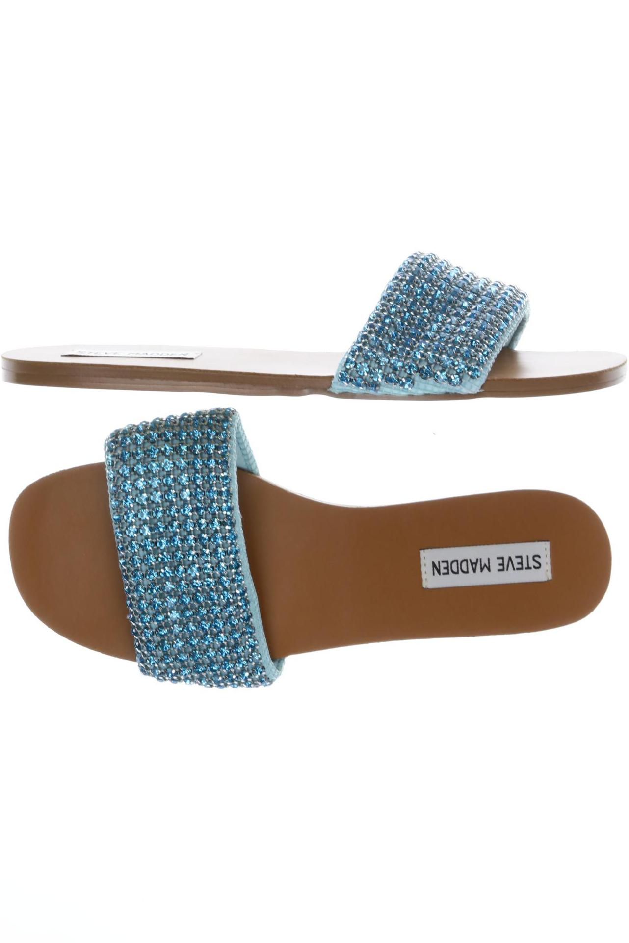 

Steve Madden Damen Sandale, blau, Gr. 7.5