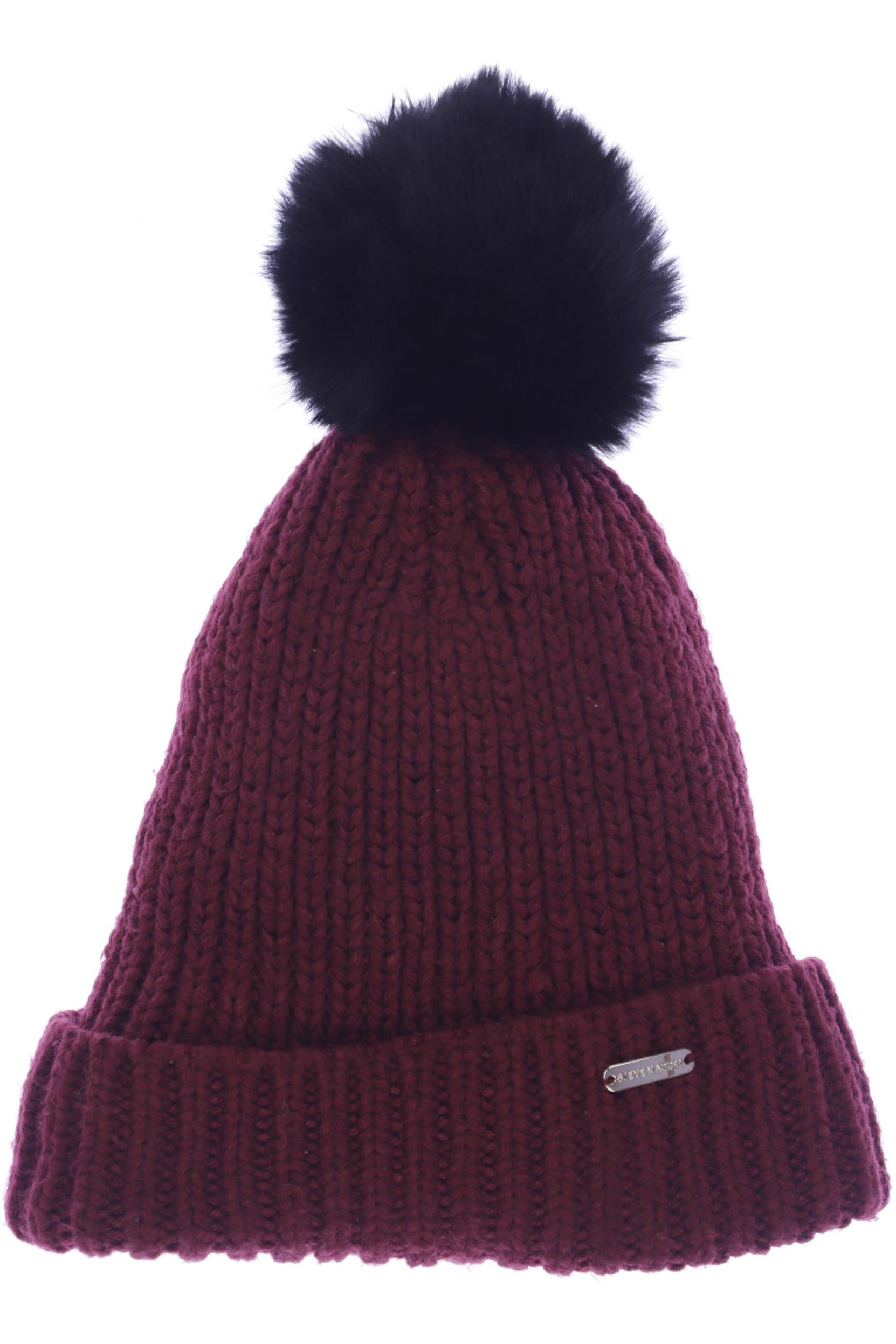

Steve Madden Damen Hut/Mütze, bordeaux, Gr. uni