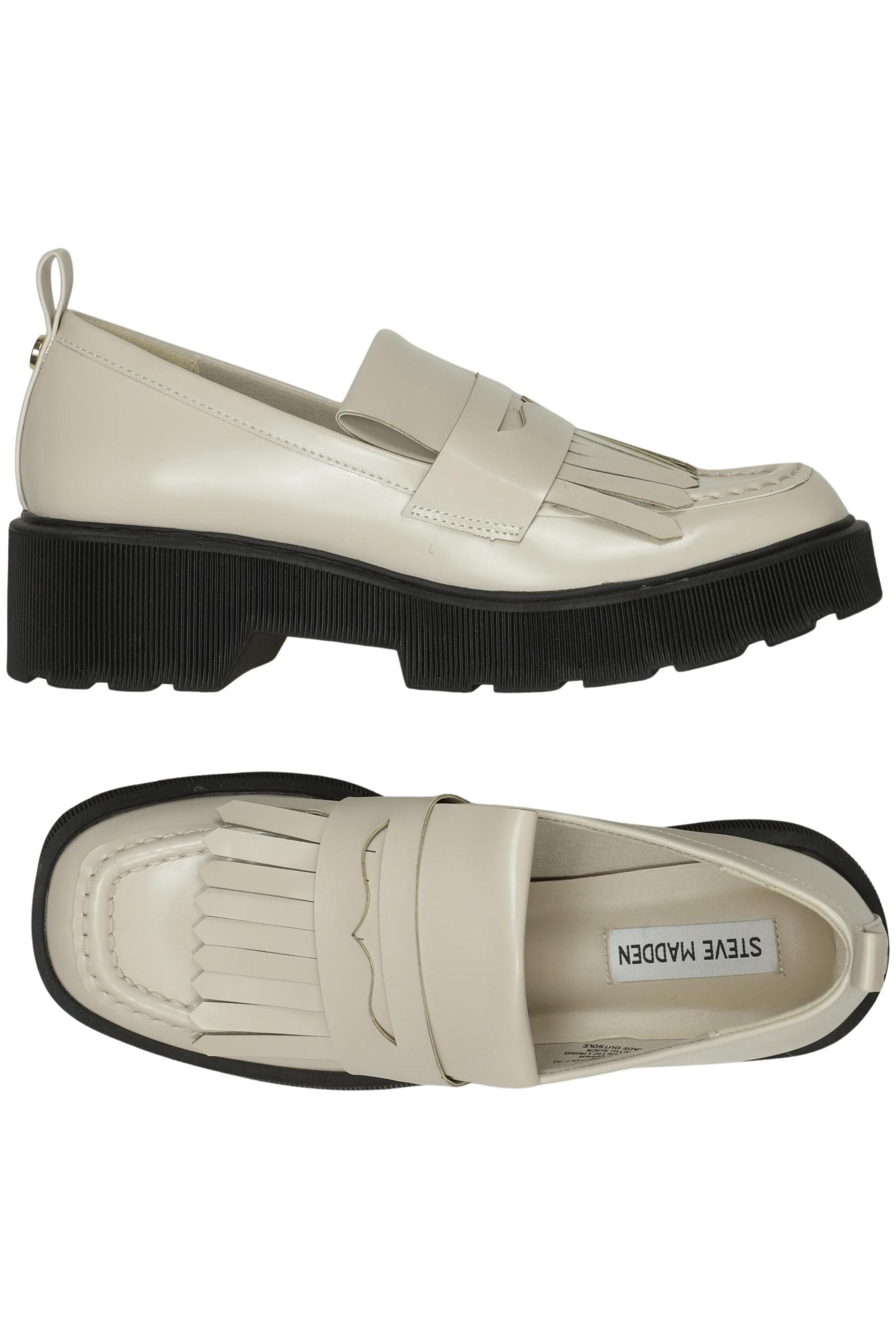 

Steve Madden Damen Halbschuh, cremeweiß, Gr. 39