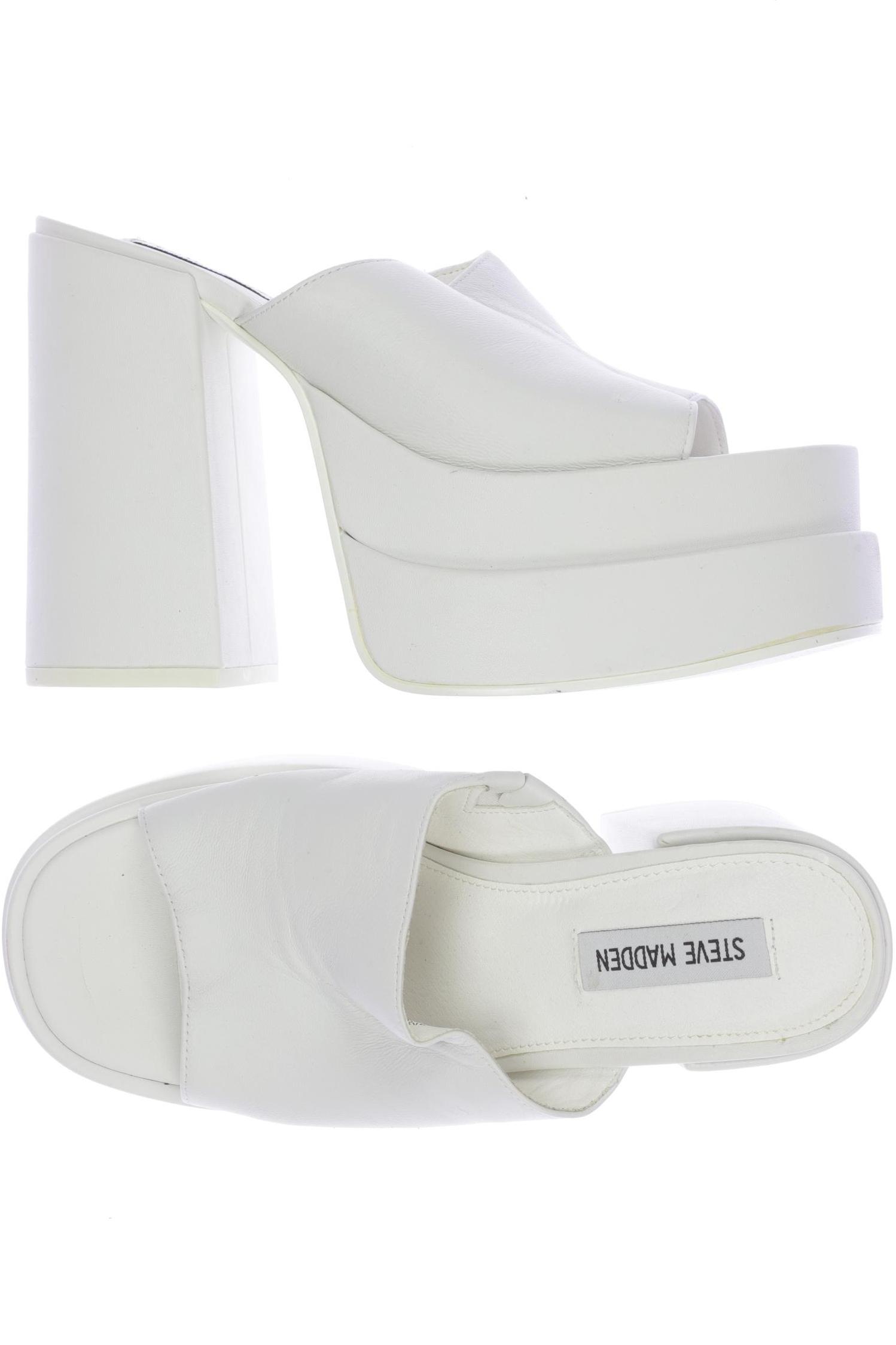 

Steve Madden Damen Sandale, weiß, Gr. 39