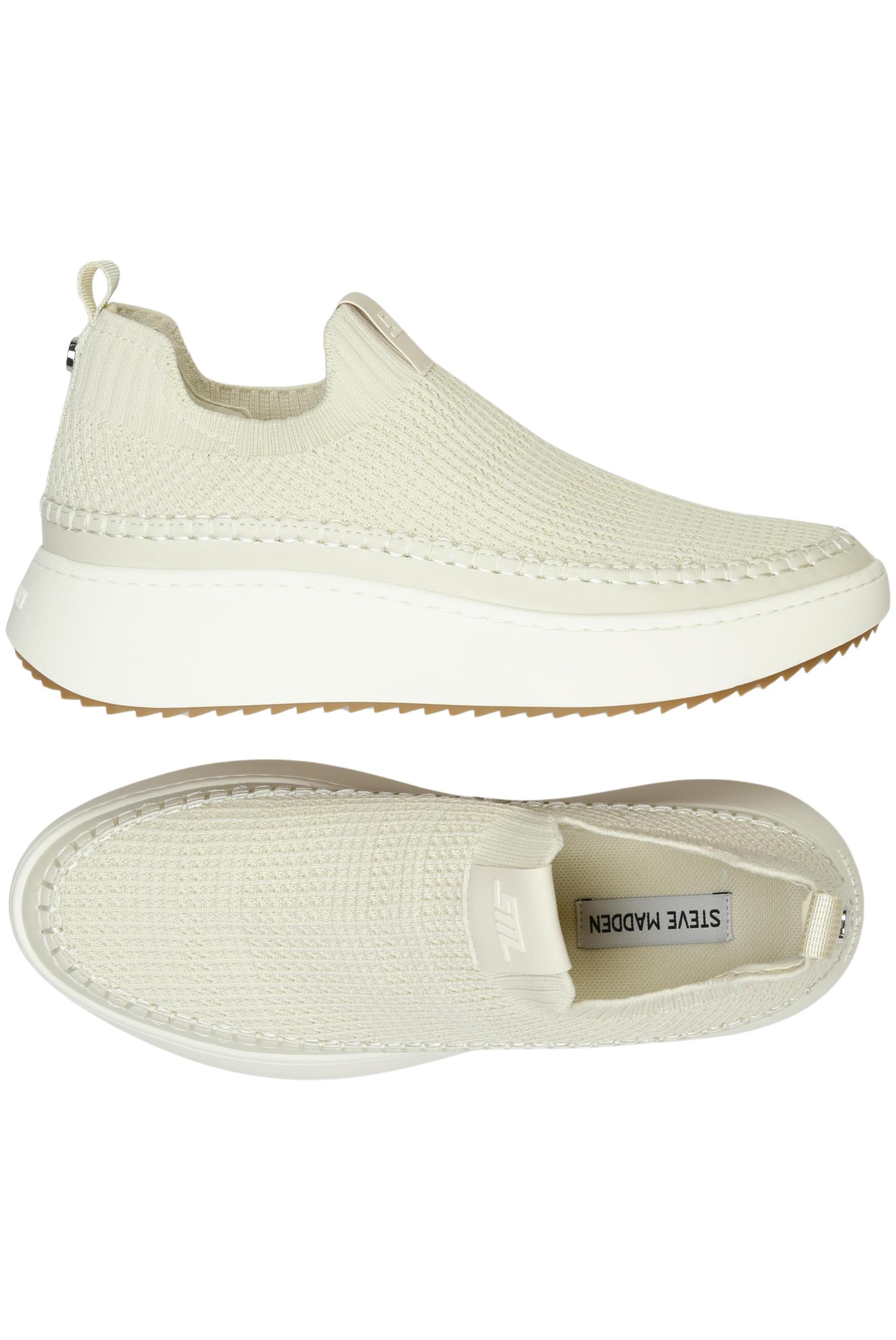 

Steve Madden Damen Sneakers, cremeweiß, Gr. 10