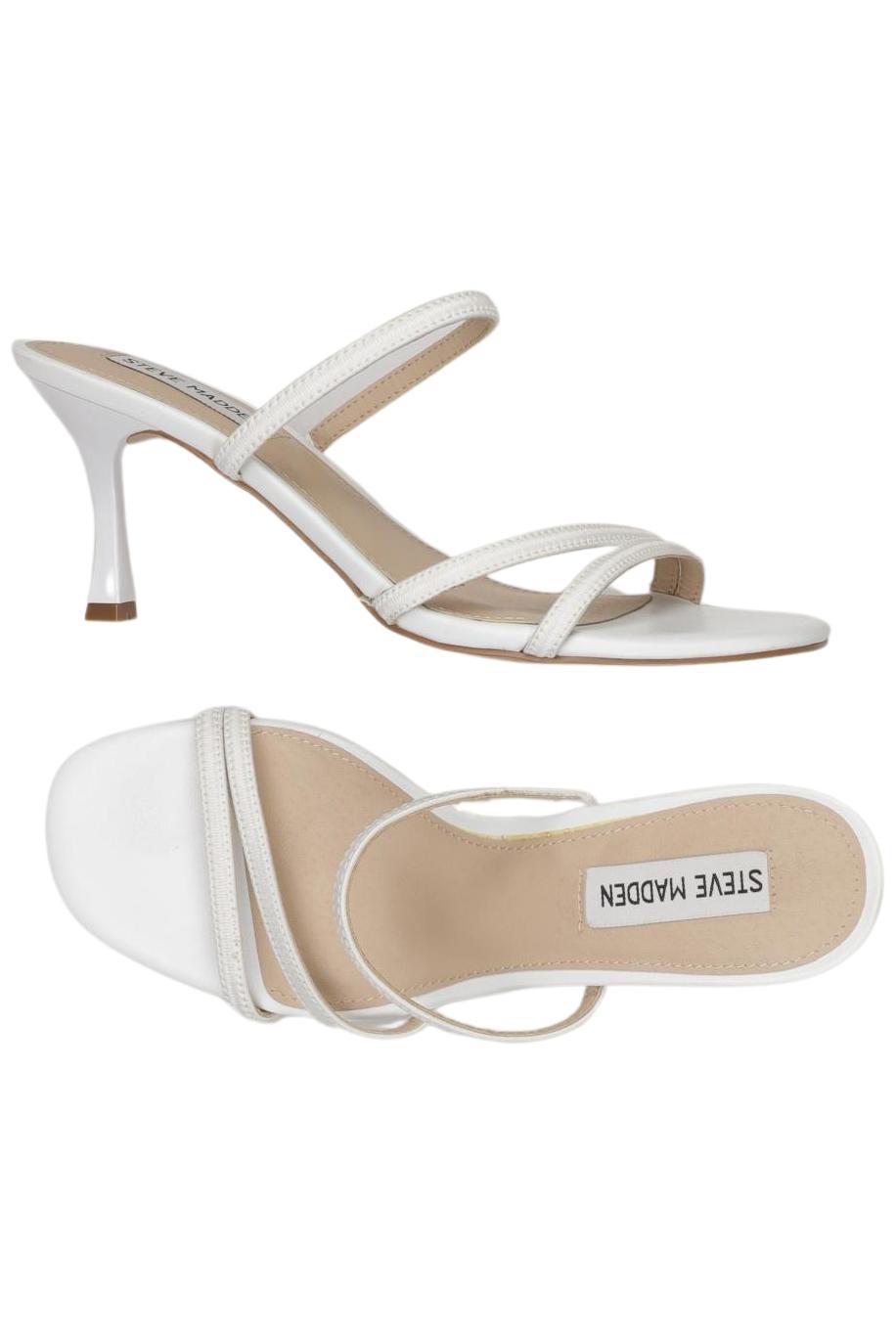 

Steve Madden Damen Sandale, weiß, Gr. 37