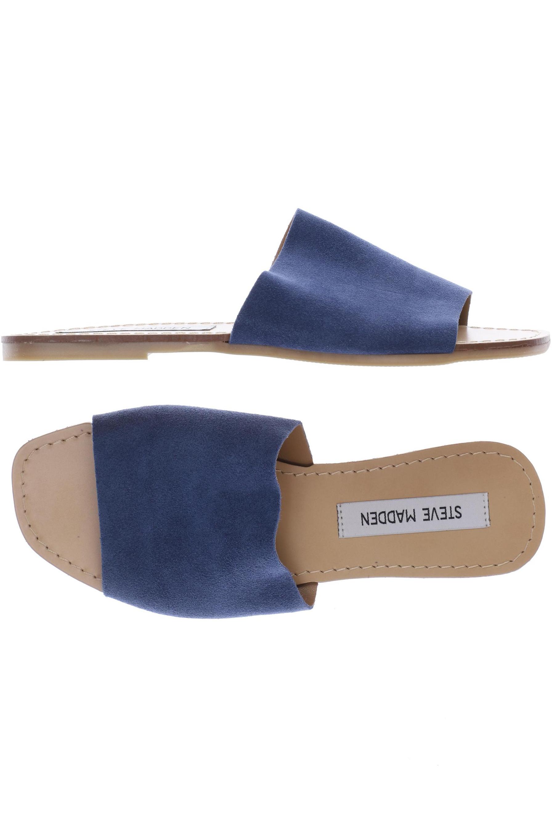 

Steve Madden Damen Sandale, blau, Gr. 7