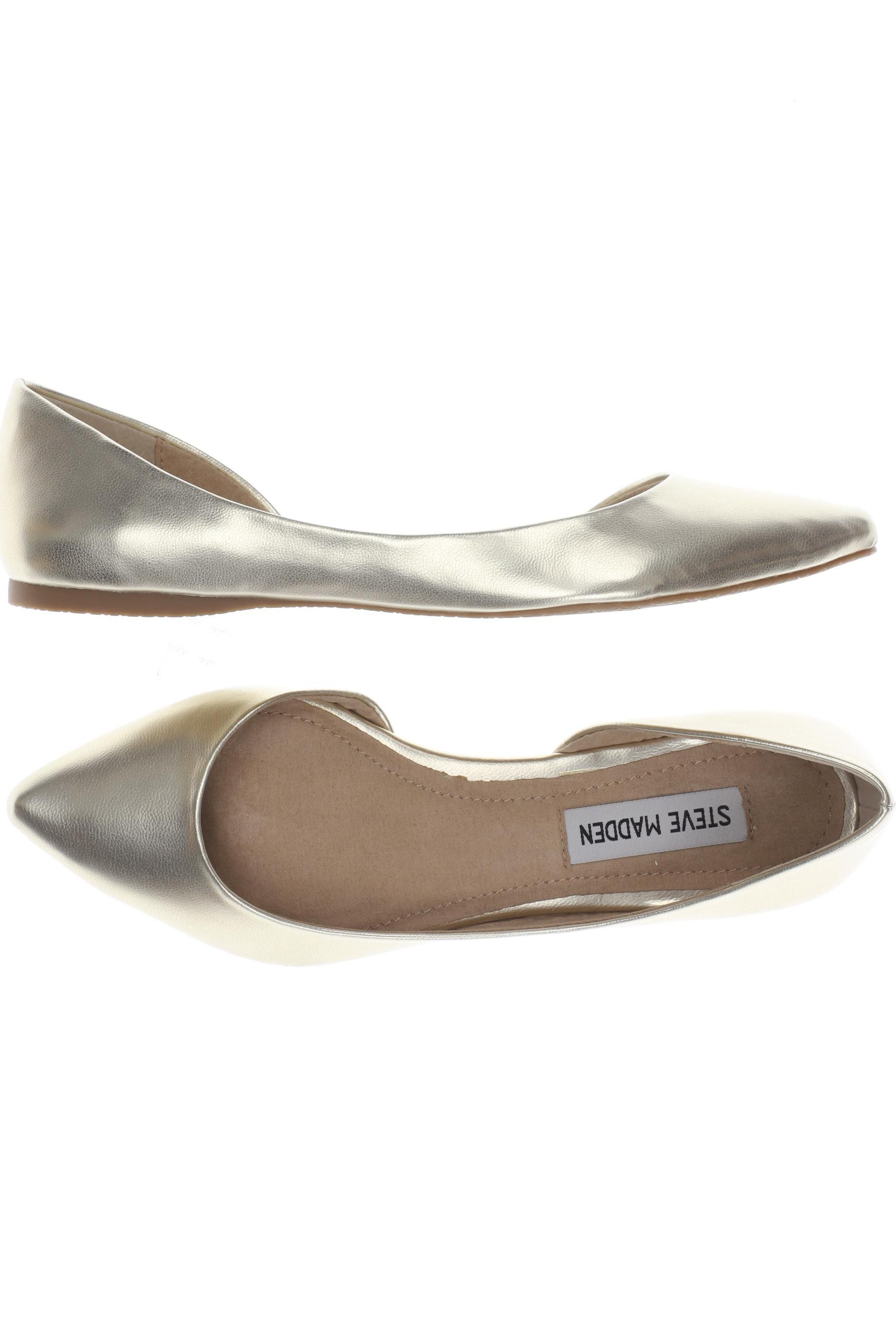 

Steve Madden Damen Ballerinas, gold, Gr. 37