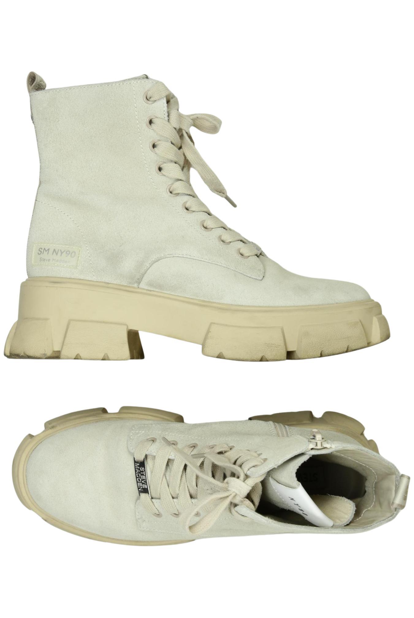 

Steve Madden Damen Stiefelette, cremeweiß, Gr. 38