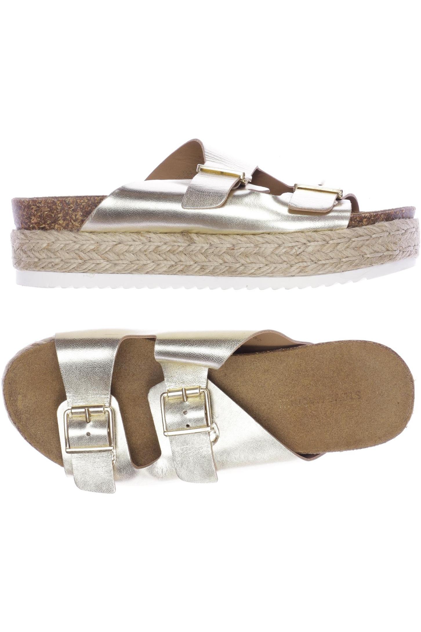 

Steve Madden Damen Sandale, gold, Gr. 38