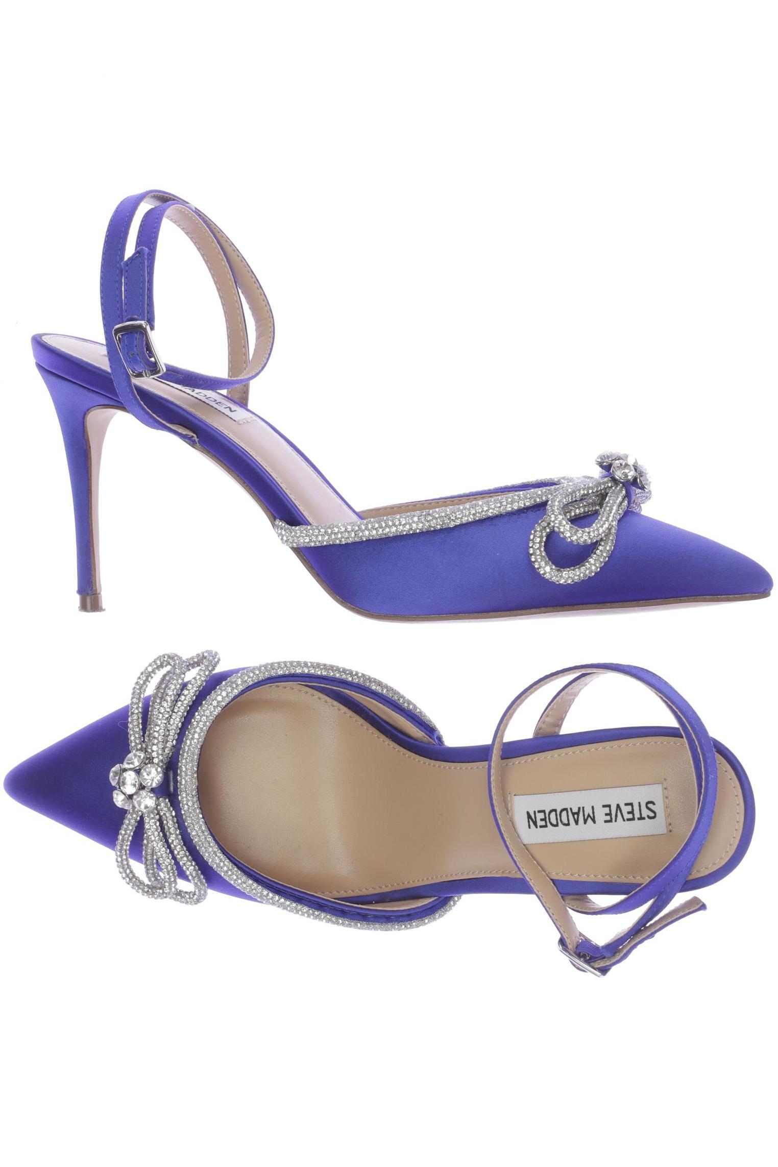 

Steve Madden Damen Sandale, blau, Gr. 40