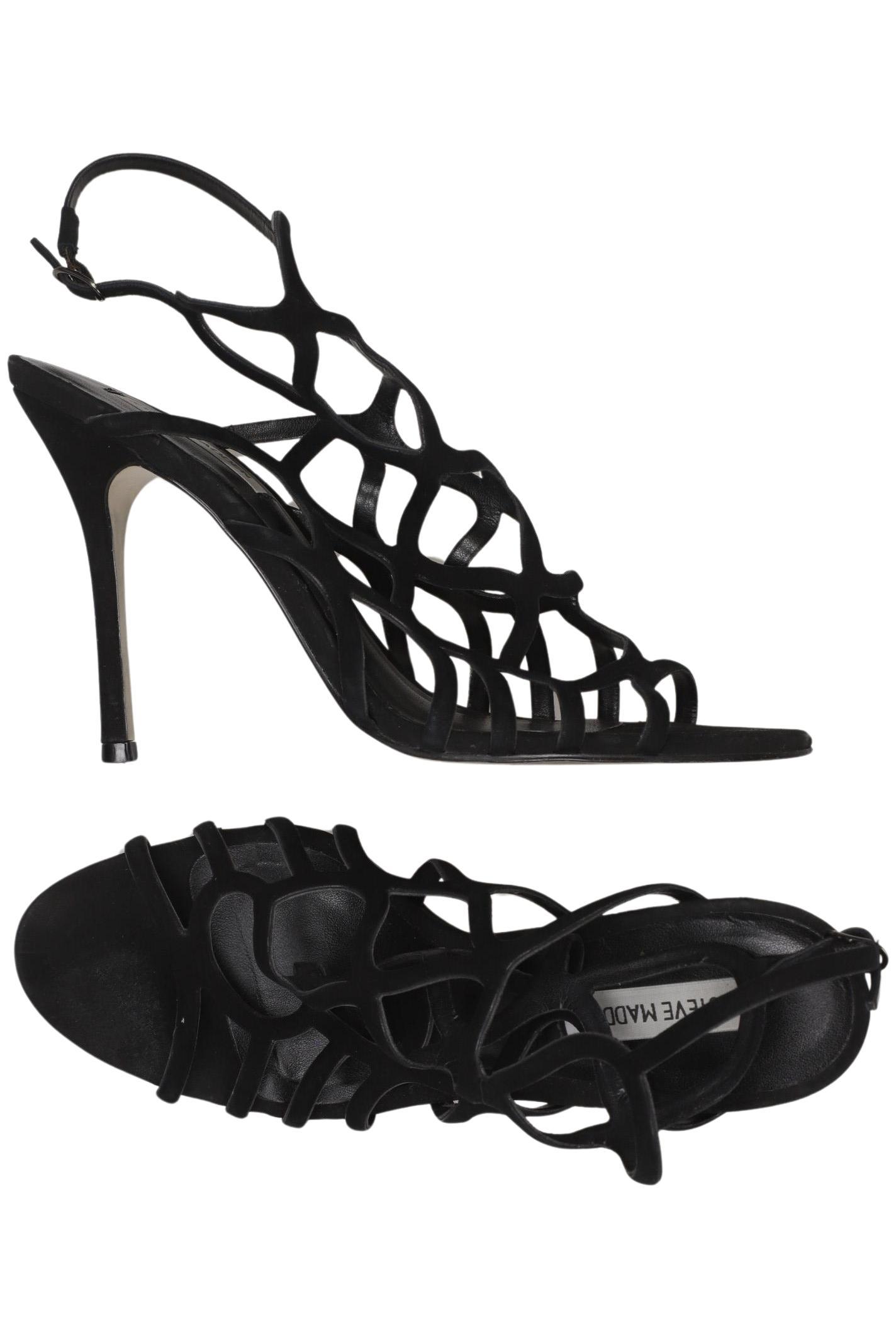 

Steve Madden Damen Sandale, schwarz, Gr. 10