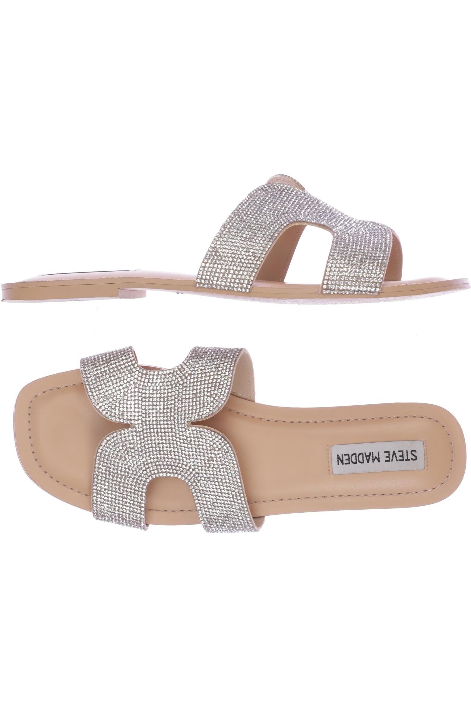 

Steve Madden Damen Sandale, silber, Gr. 40