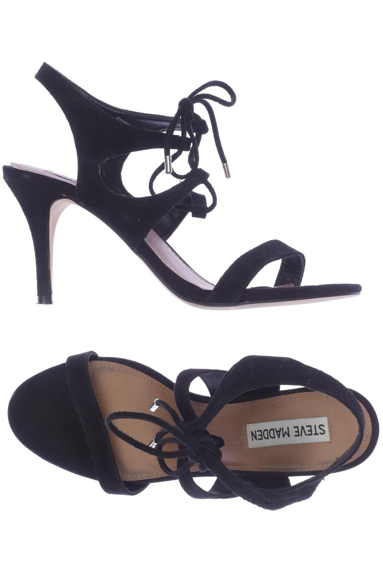 

Steve Madden Damen Sandale, schwarz, Gr. 7.5