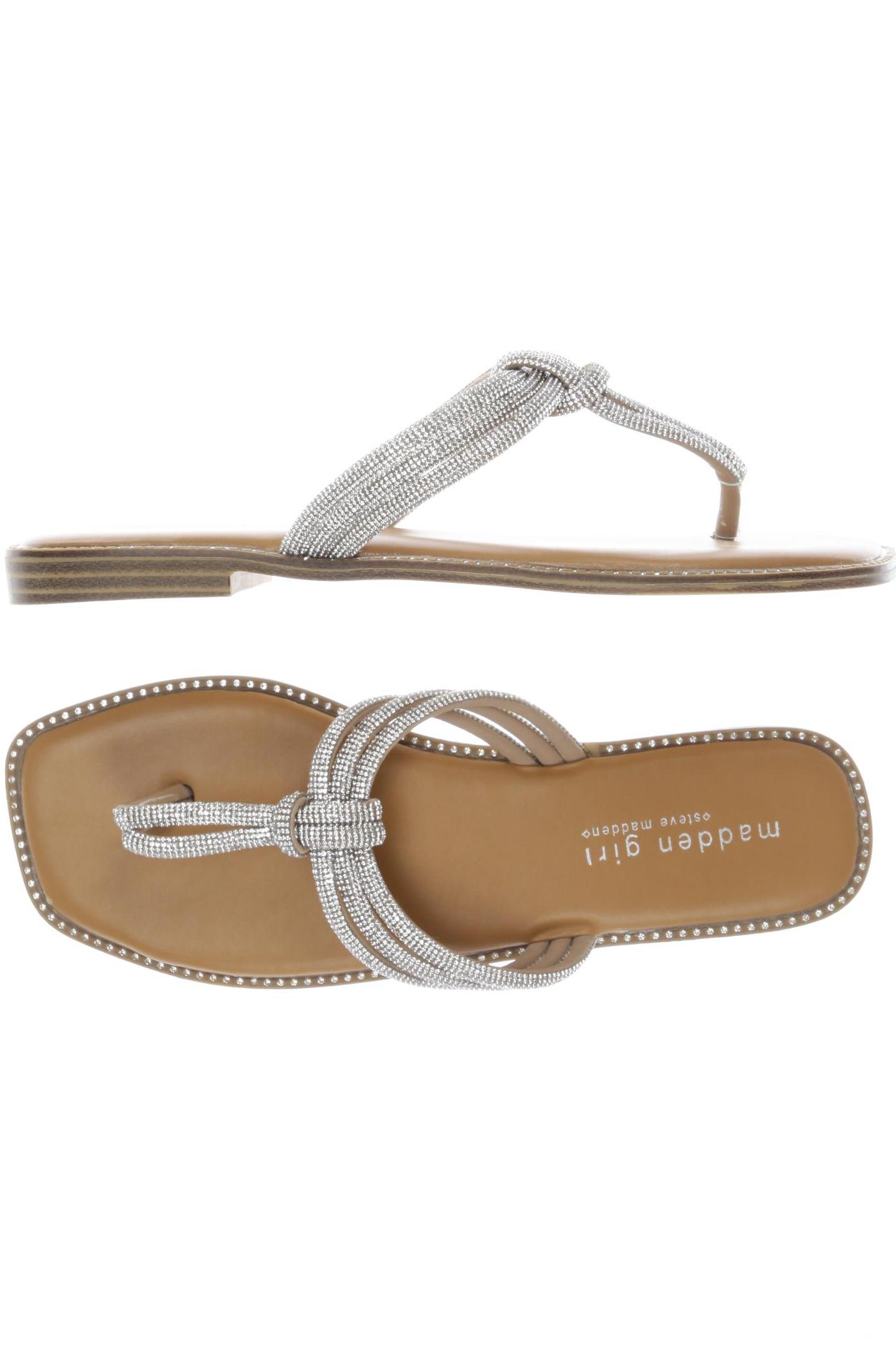 

Steve Madden Damen Sandale, beige, Gr. 8