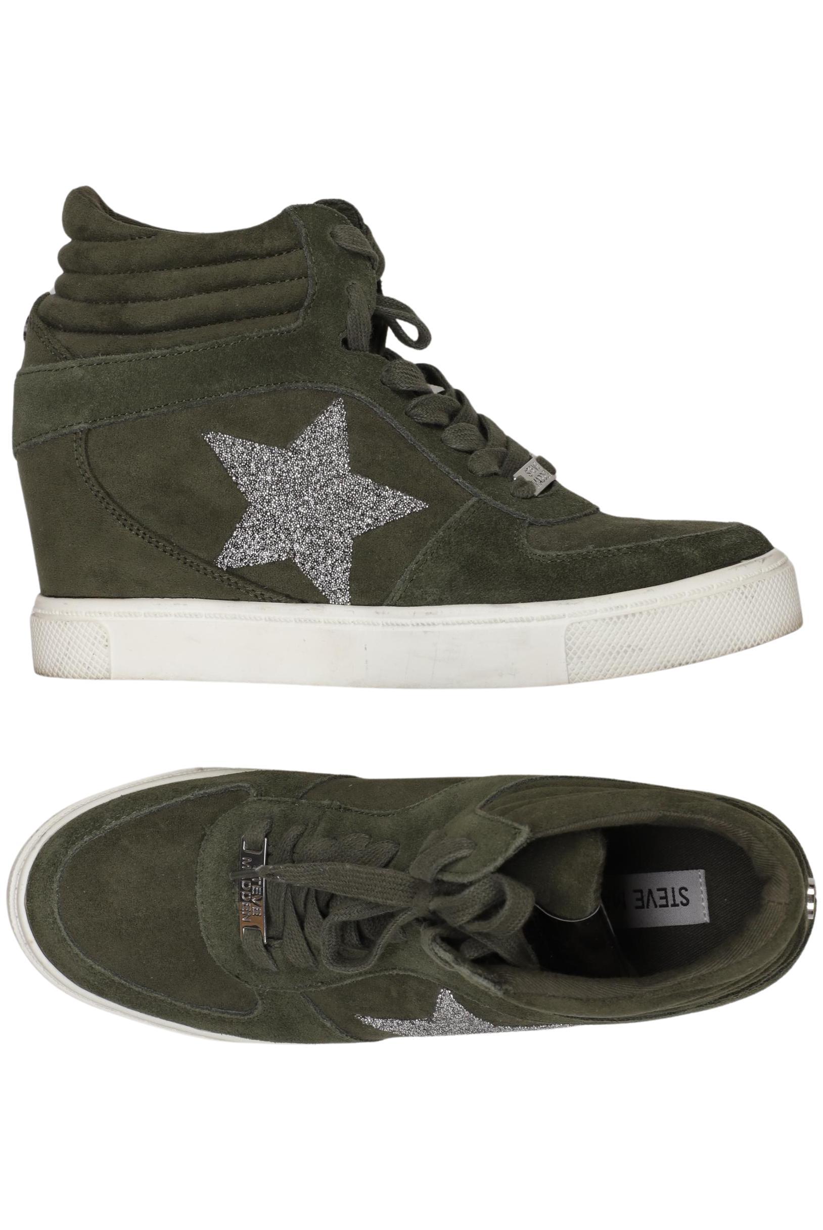 

Steve Madden Damen Stiefelette, grün, Gr. 38.5