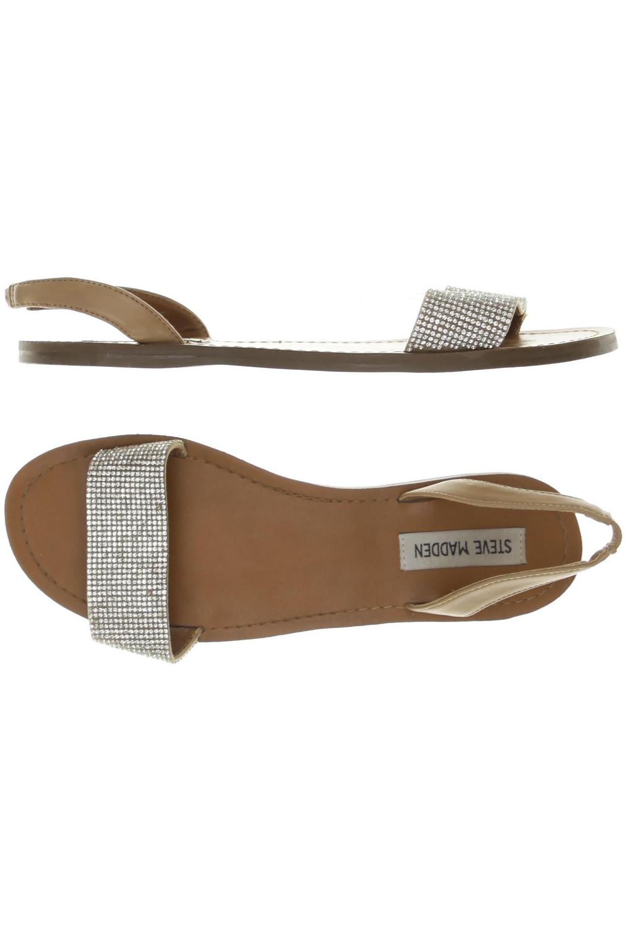 

Steve Madden Damen Sandale, beige, Gr. 8.5