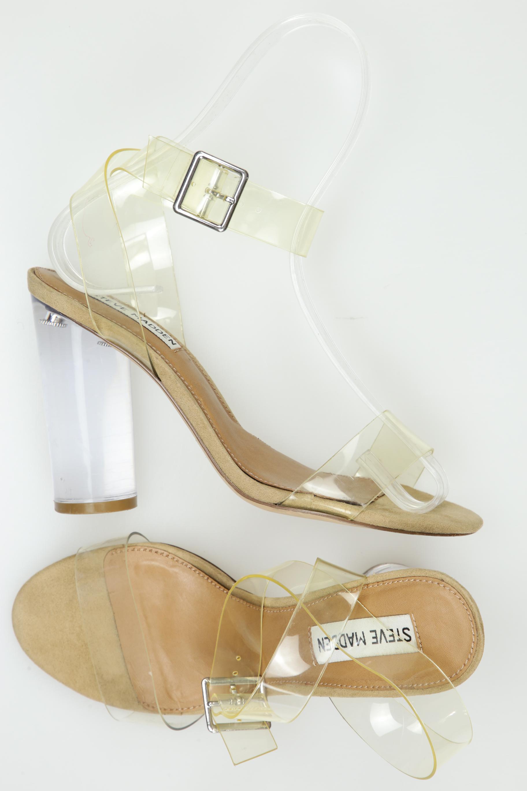 

Steve Madden Damen Sandale, cremeweiß, Gr. 37