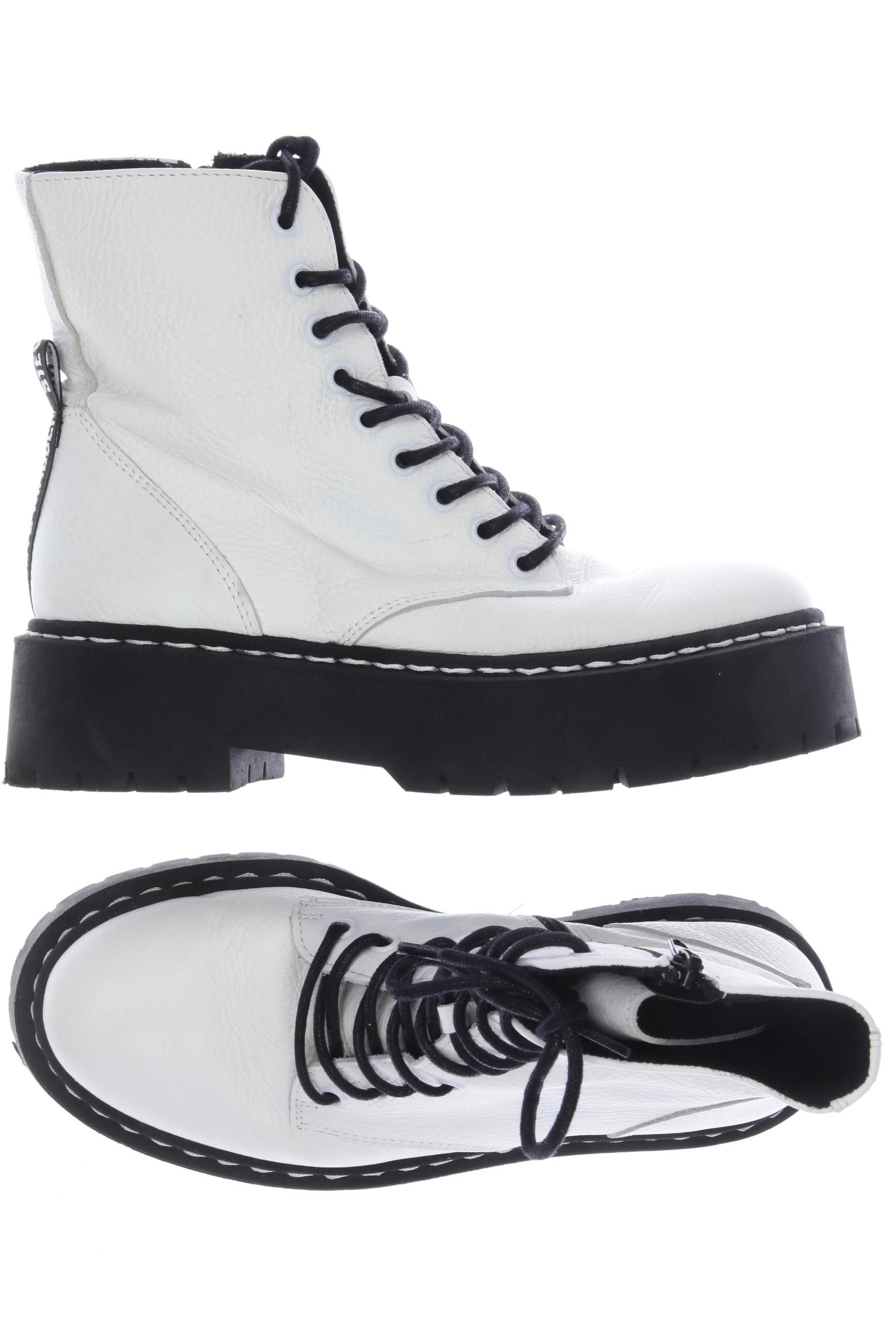 

Steve Madden Damen Stiefelette, weiß, Gr. 36