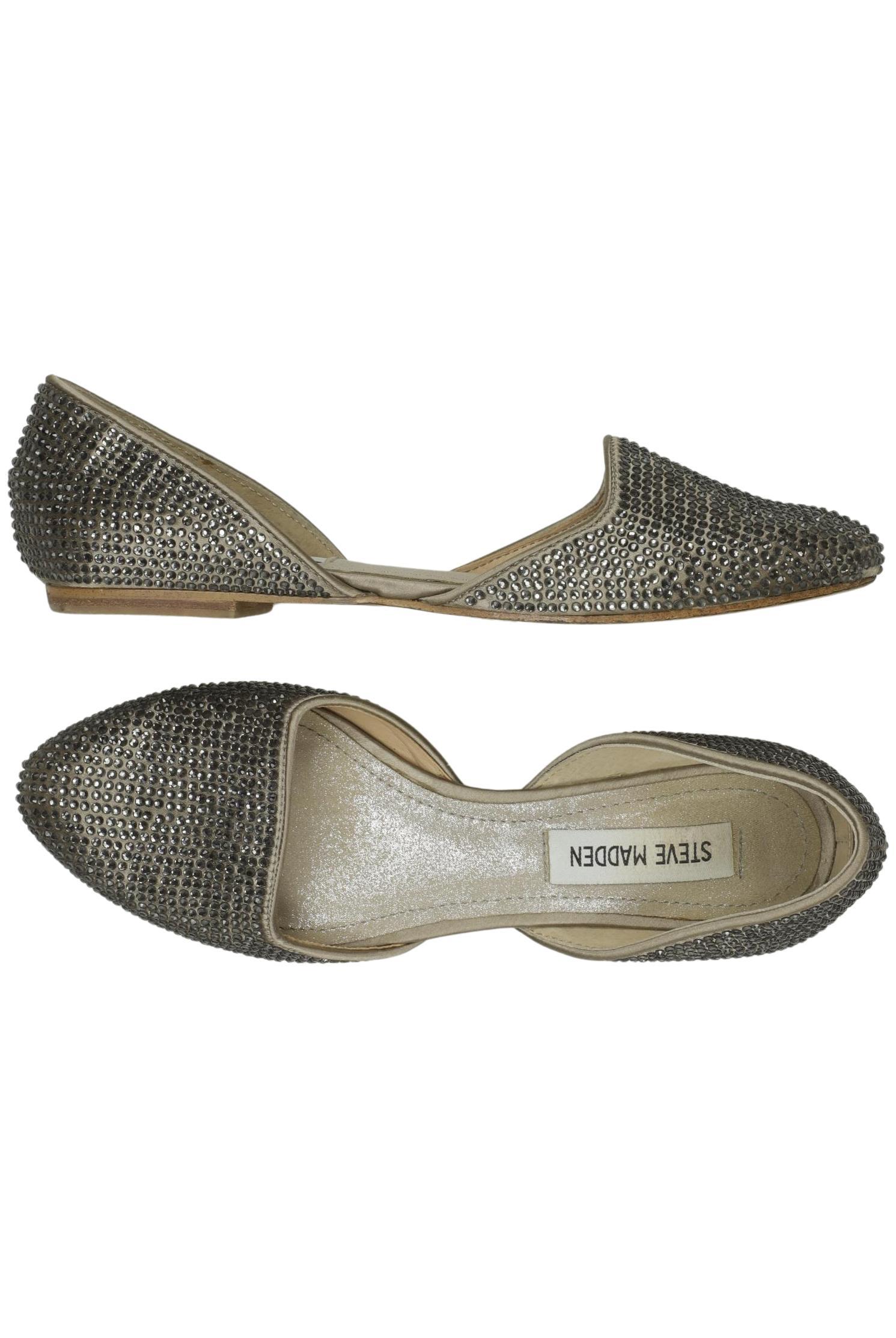 

Steve Madden Damen Ballerinas, silber, Gr. 6.5