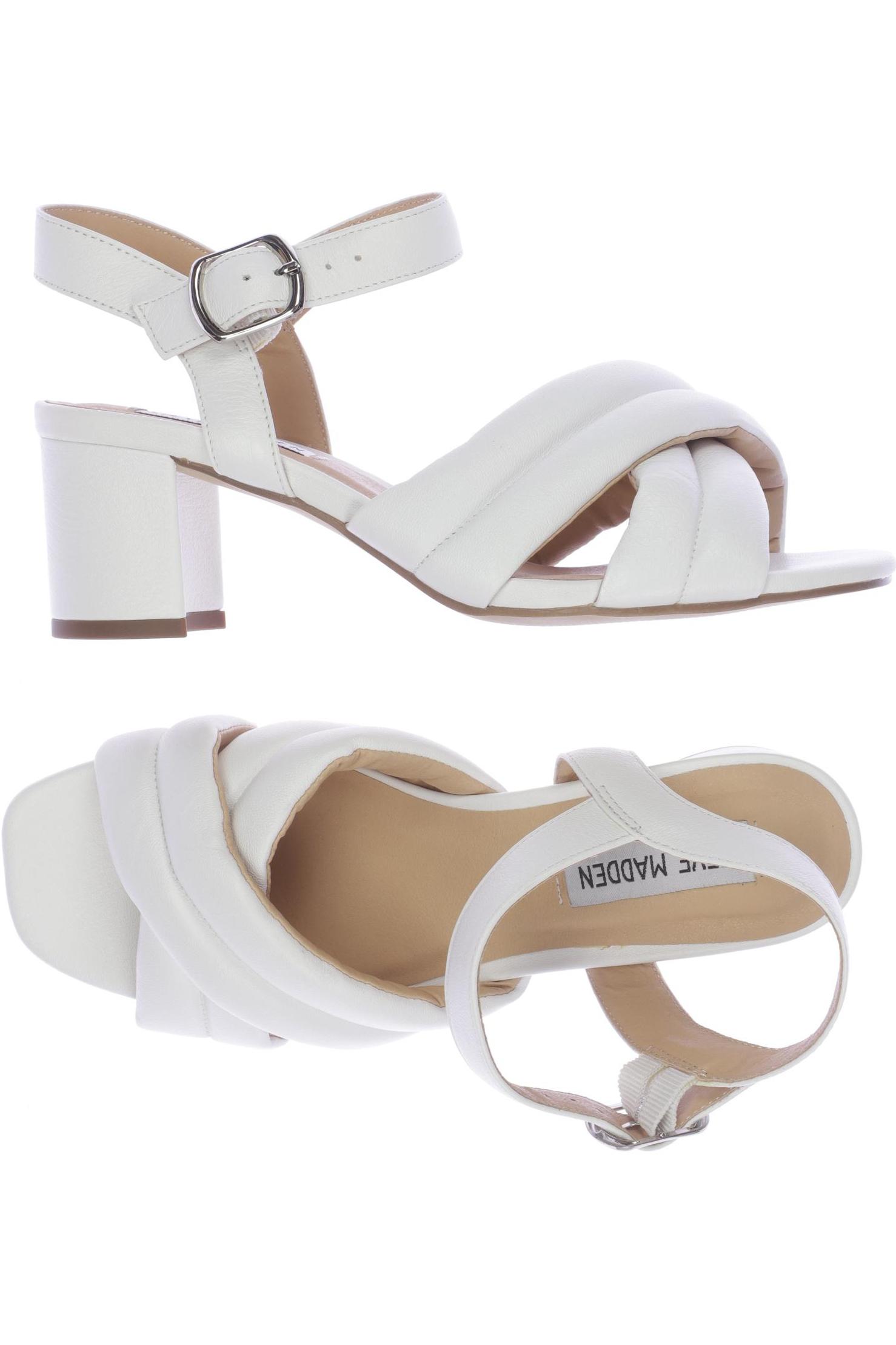 

Steve Madden Damen Sandale, weiß, Gr. 37