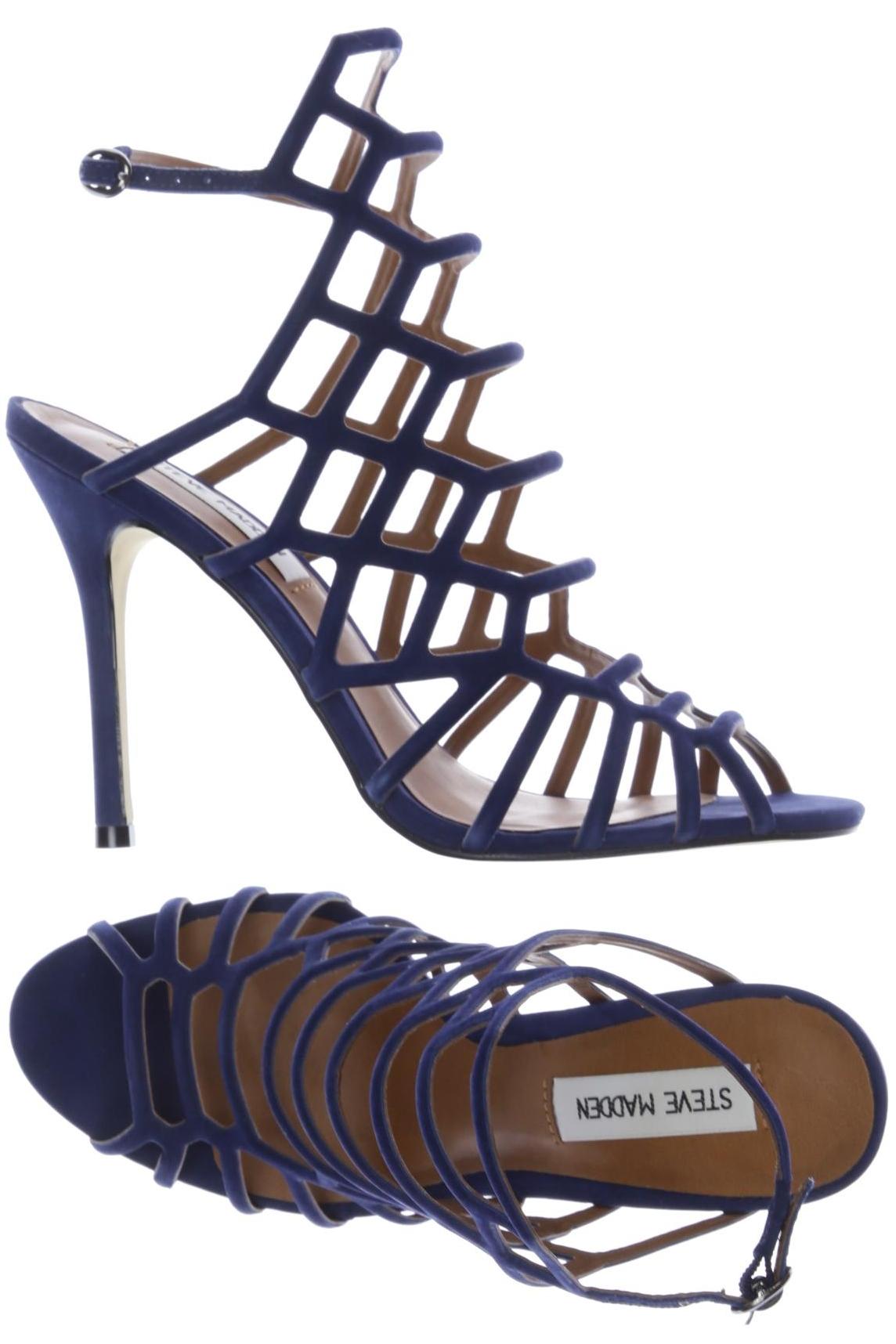 

Steve Madden Damen Sandale, marineblau, Gr. 8.5