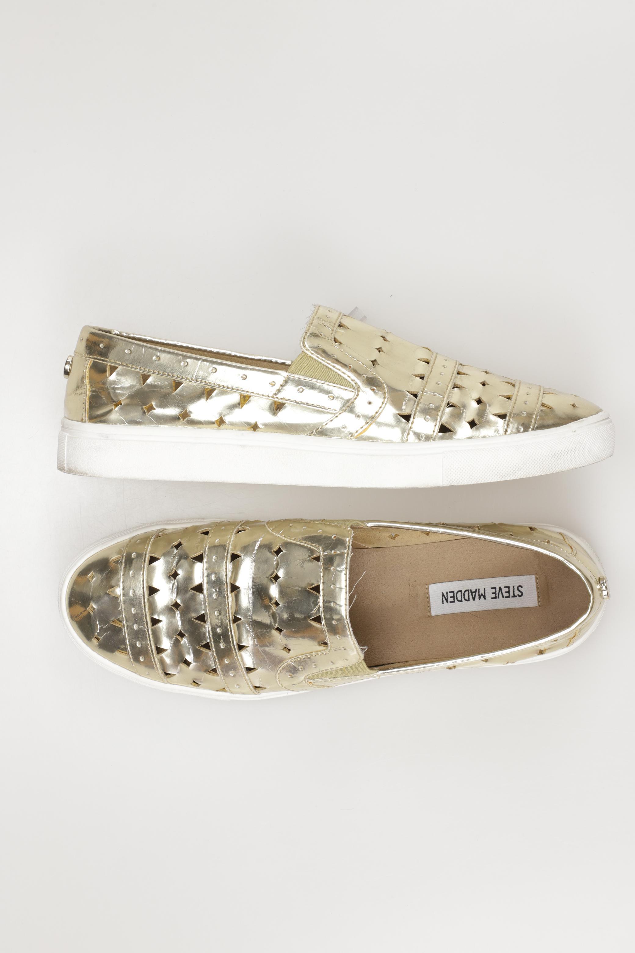 

Steve Madden Damen Halbschuh, gold, Gr. 39