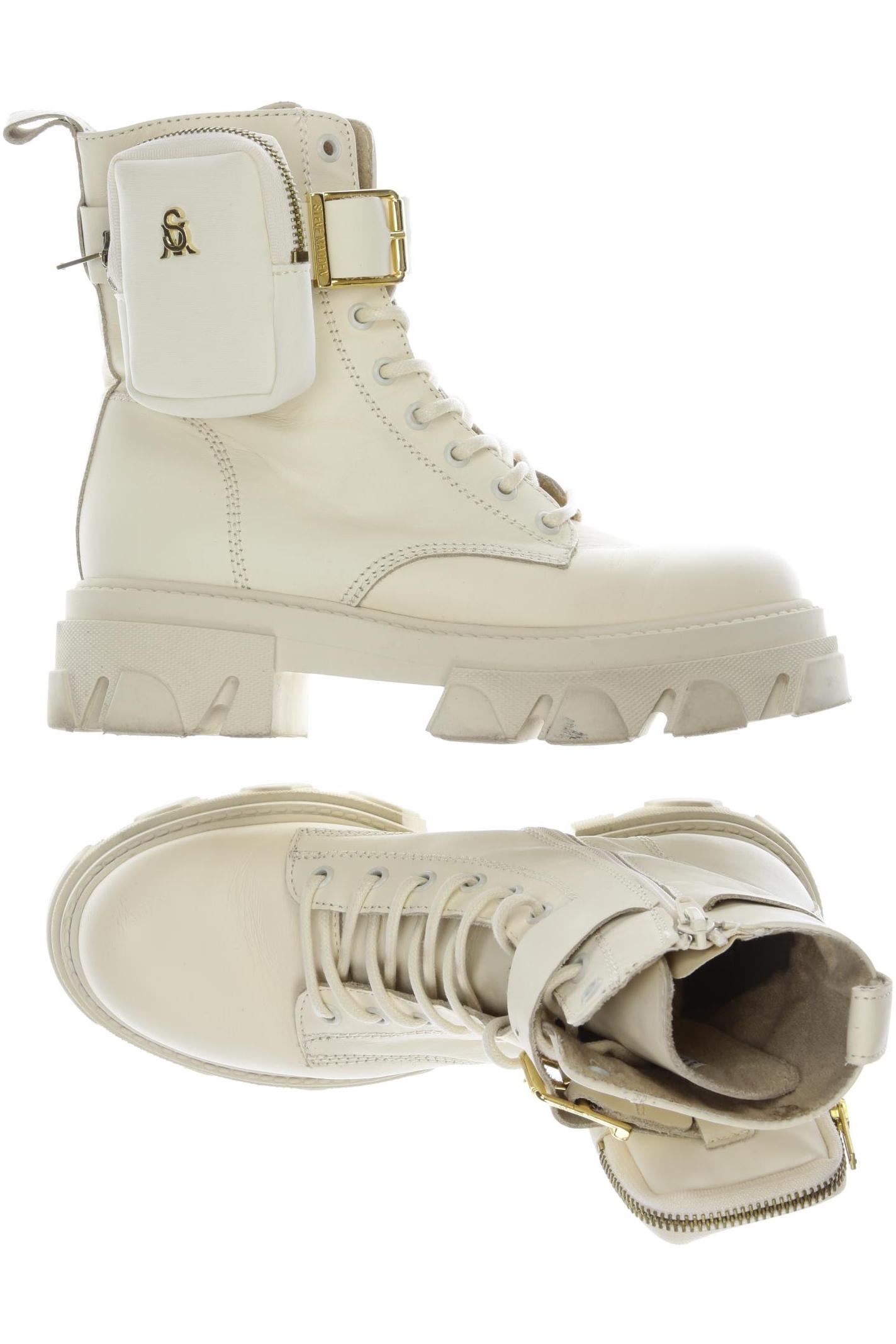 

Steve Madden Damen Stiefelette, cremeweiß, Gr. 38