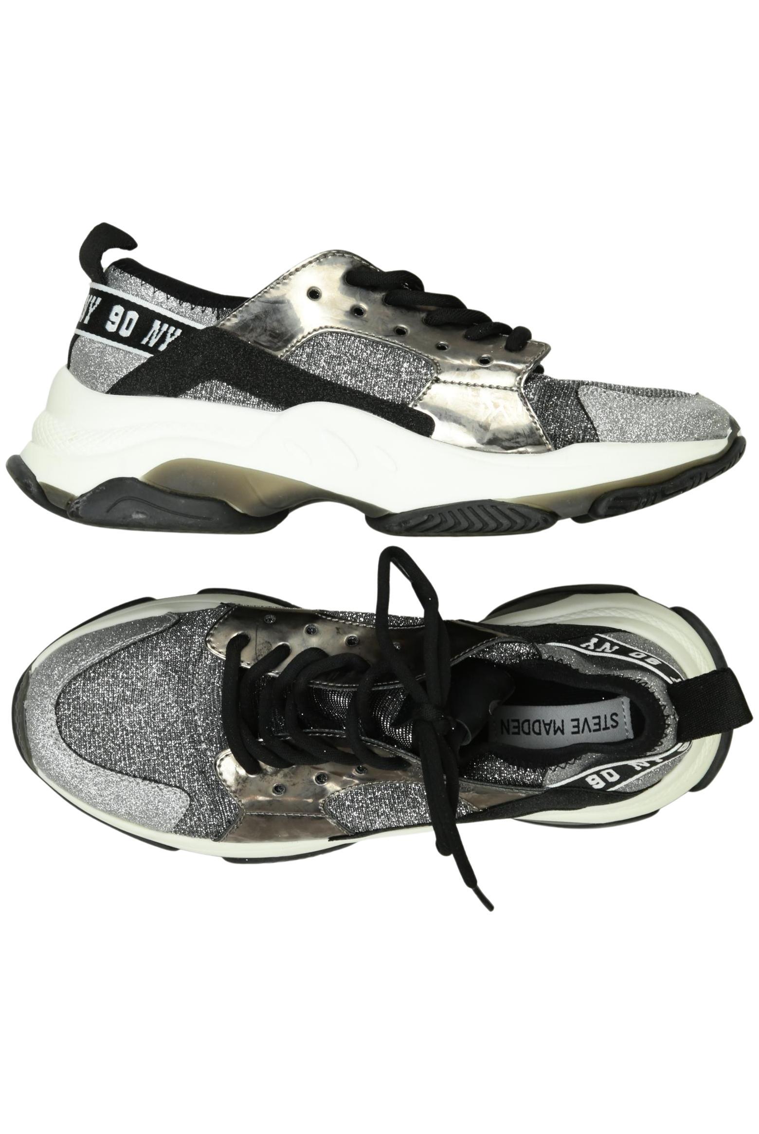 

Steve Madden Damen Sneakers, silber, Gr. 39