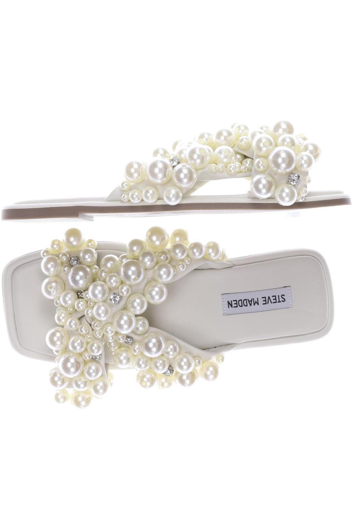 

Steve Madden Damen Sandale, cremeweiß