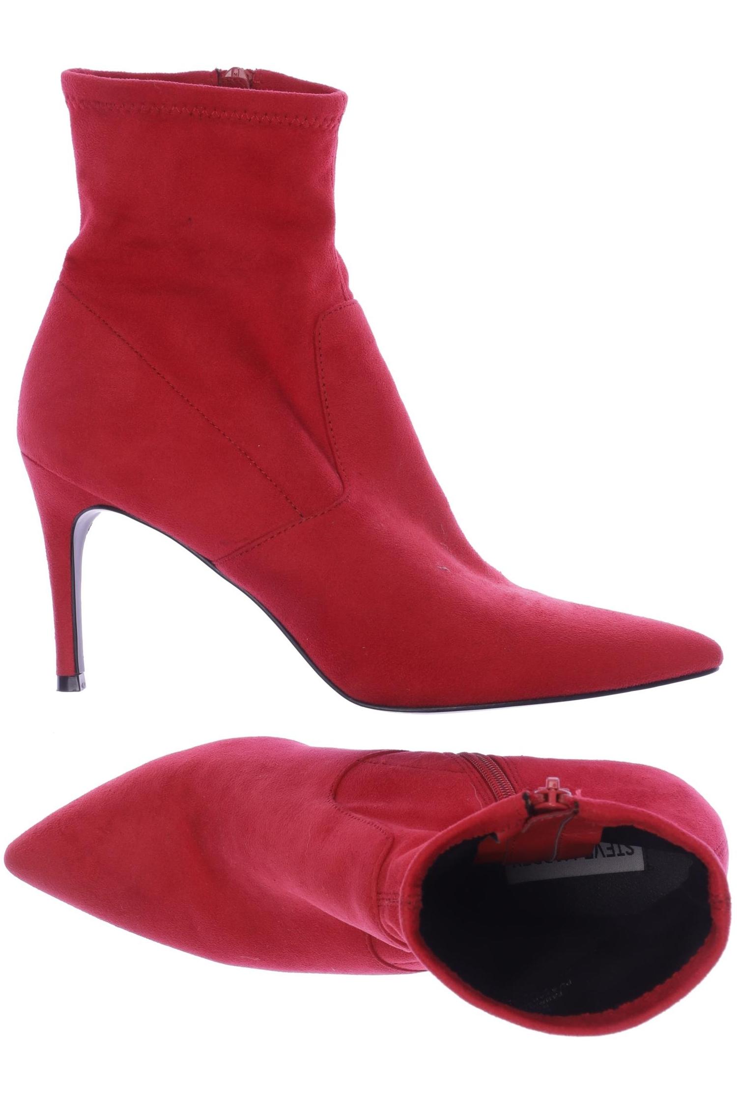 

Steve Madden Damen Stiefelette, rot, Gr. 9