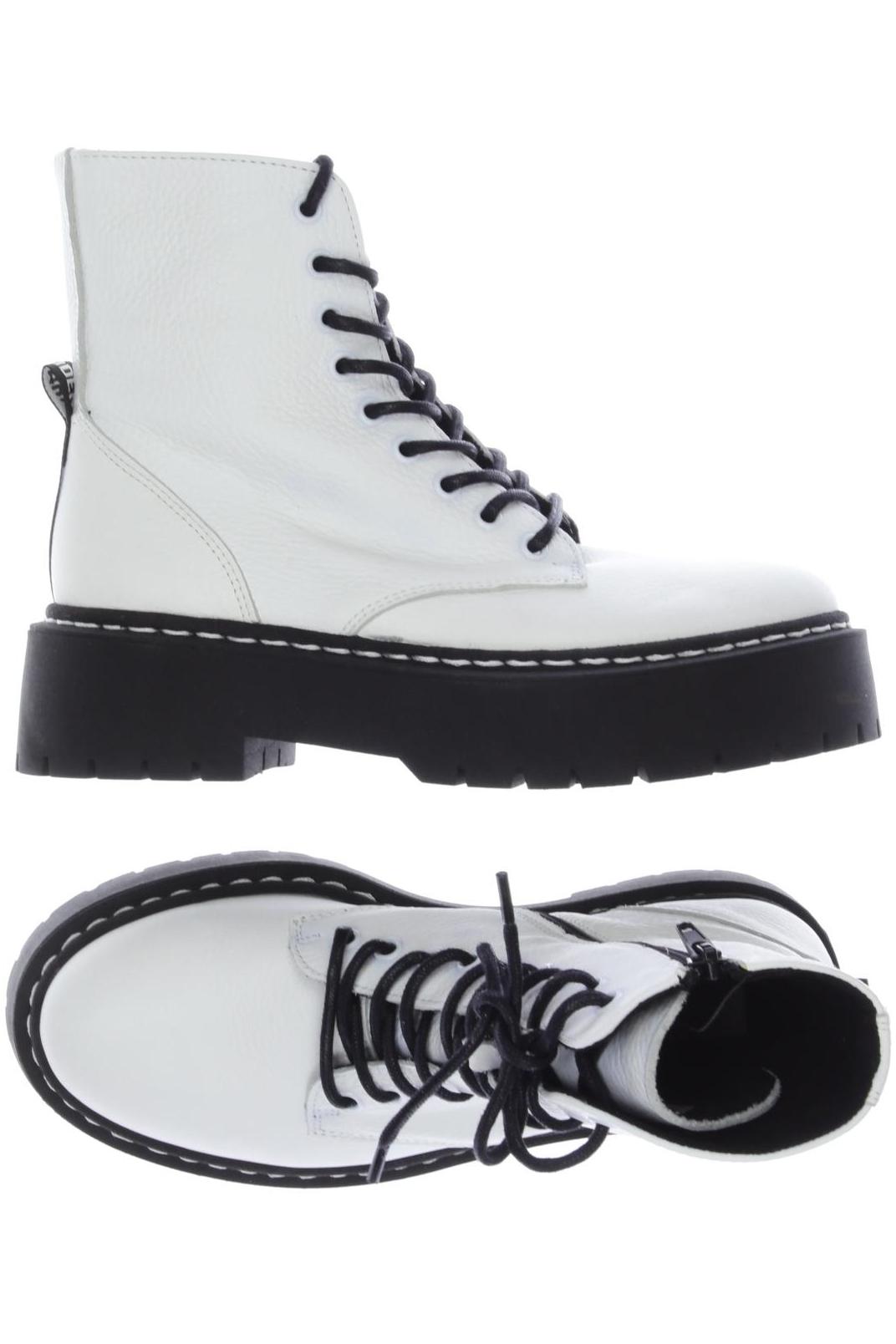 

Steve Madden Damen Stiefelette, weiß, Gr. 37