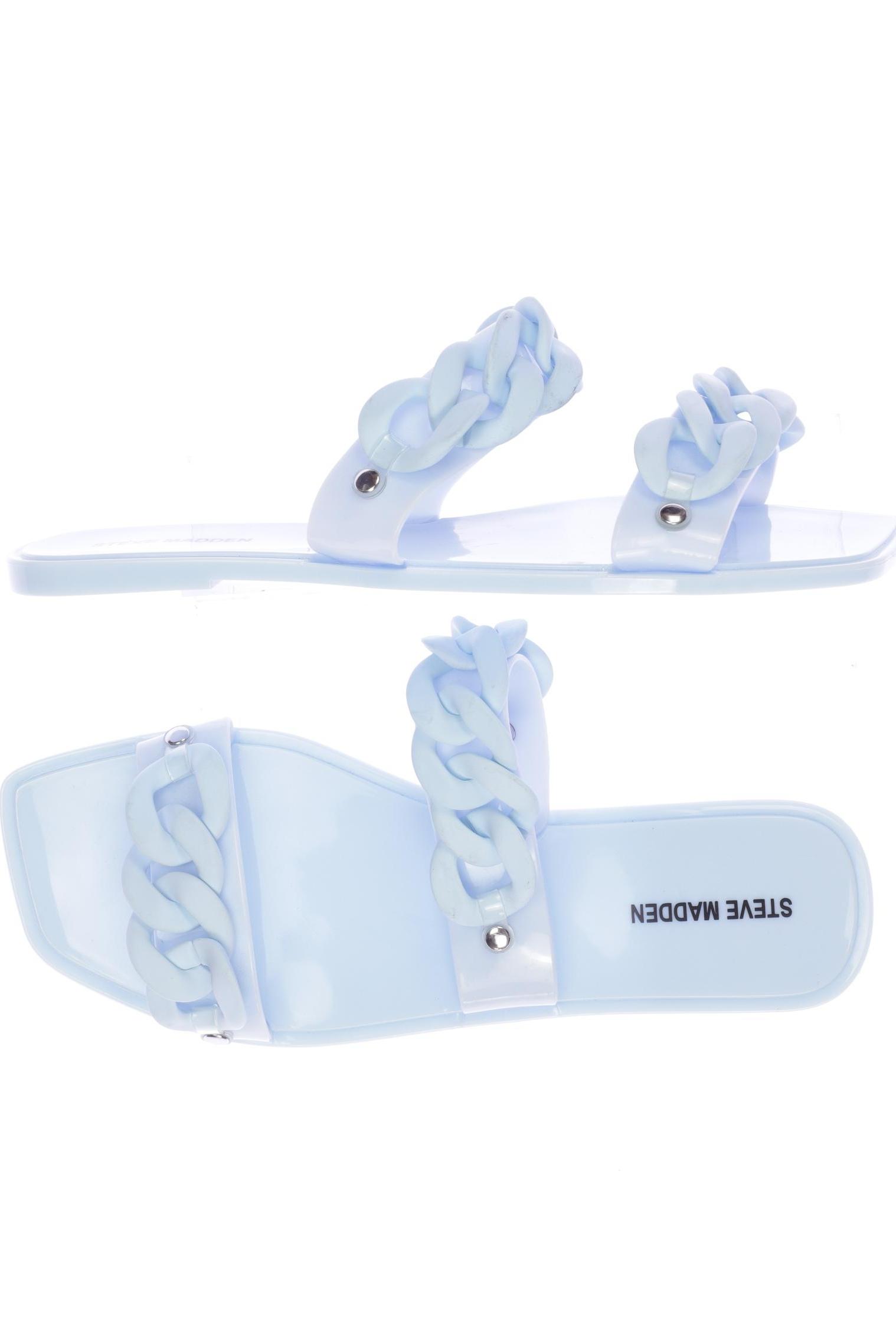 

Steve Madden Damen Sandale, hellblau, Gr. 42