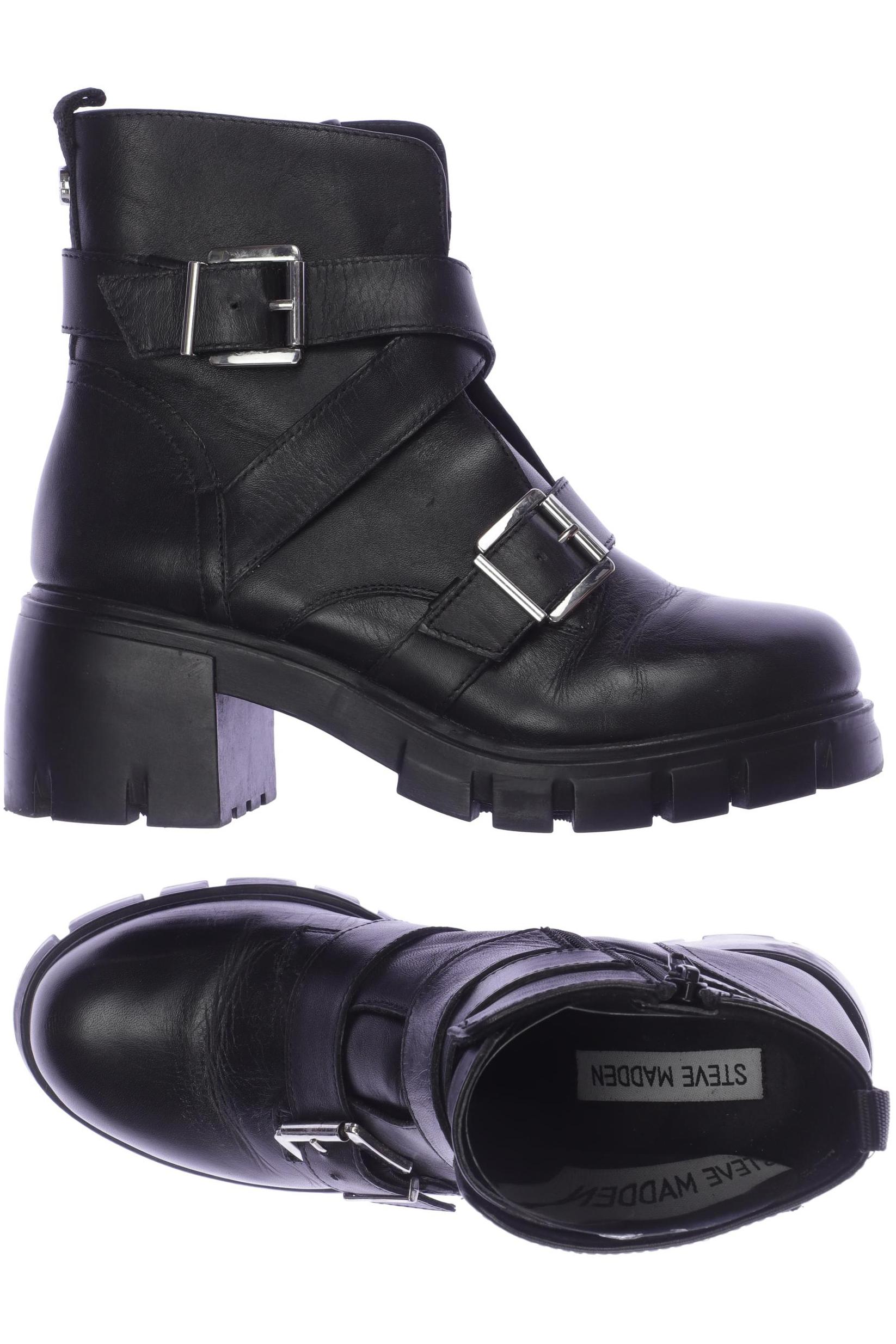 

Steve Madden Damen Stiefelette, schwarz, Gr. 7.5